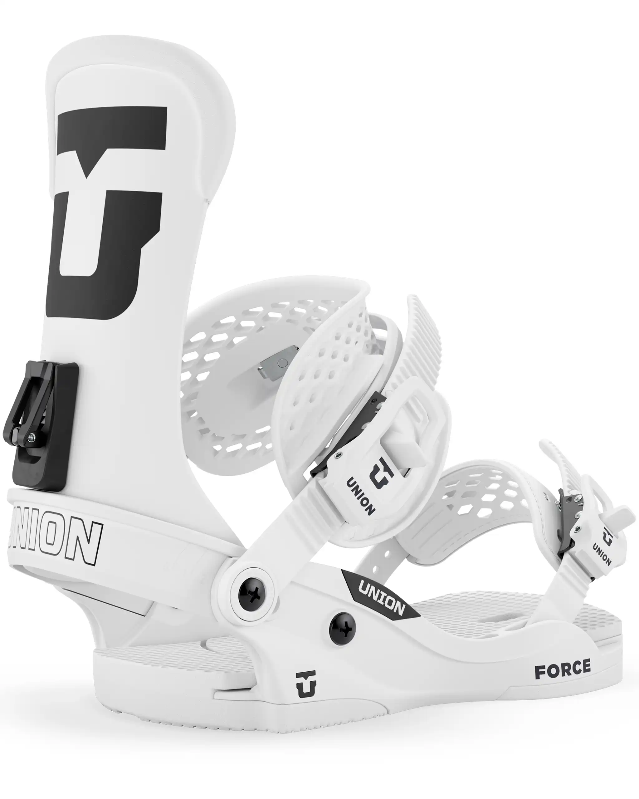 Force Classic Snowboard Bindings - White 2027