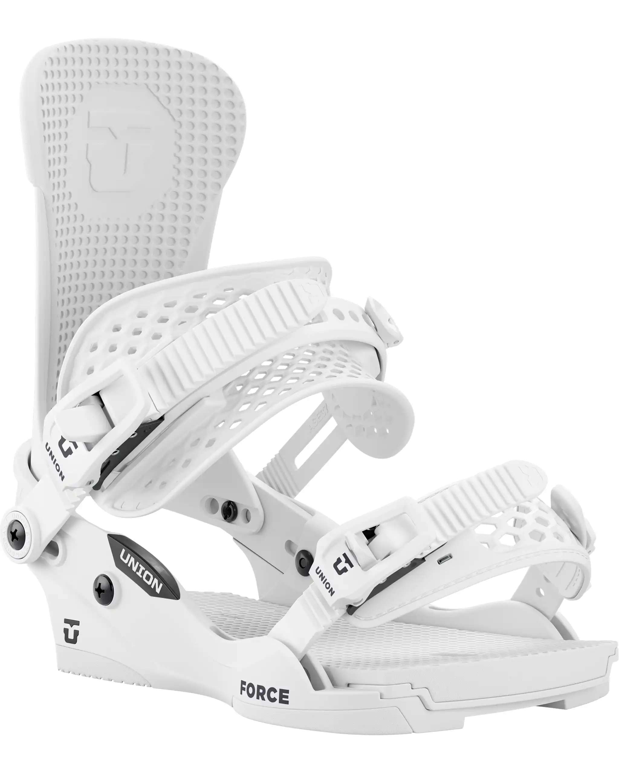 Force Classic Snowboard Bindings - White 2027 - Image 2