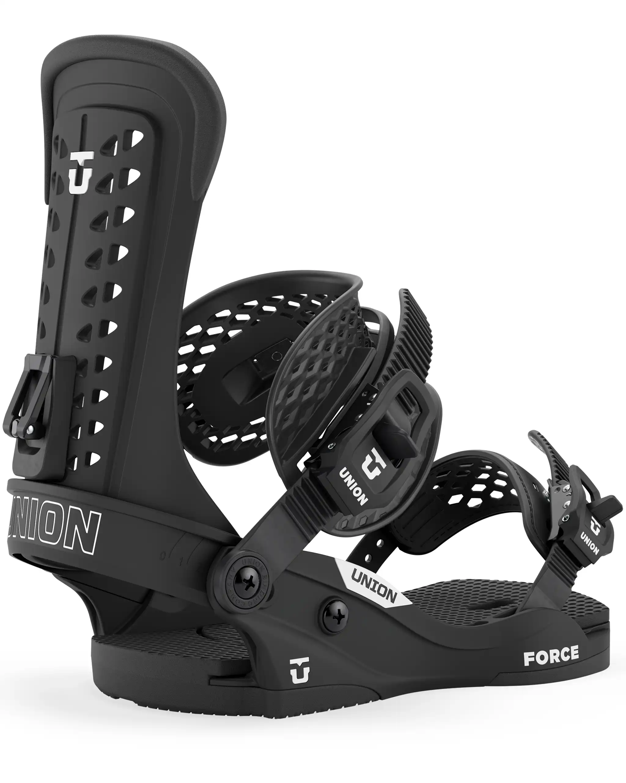 Force Classic Snowboard Bindings - Black 2027