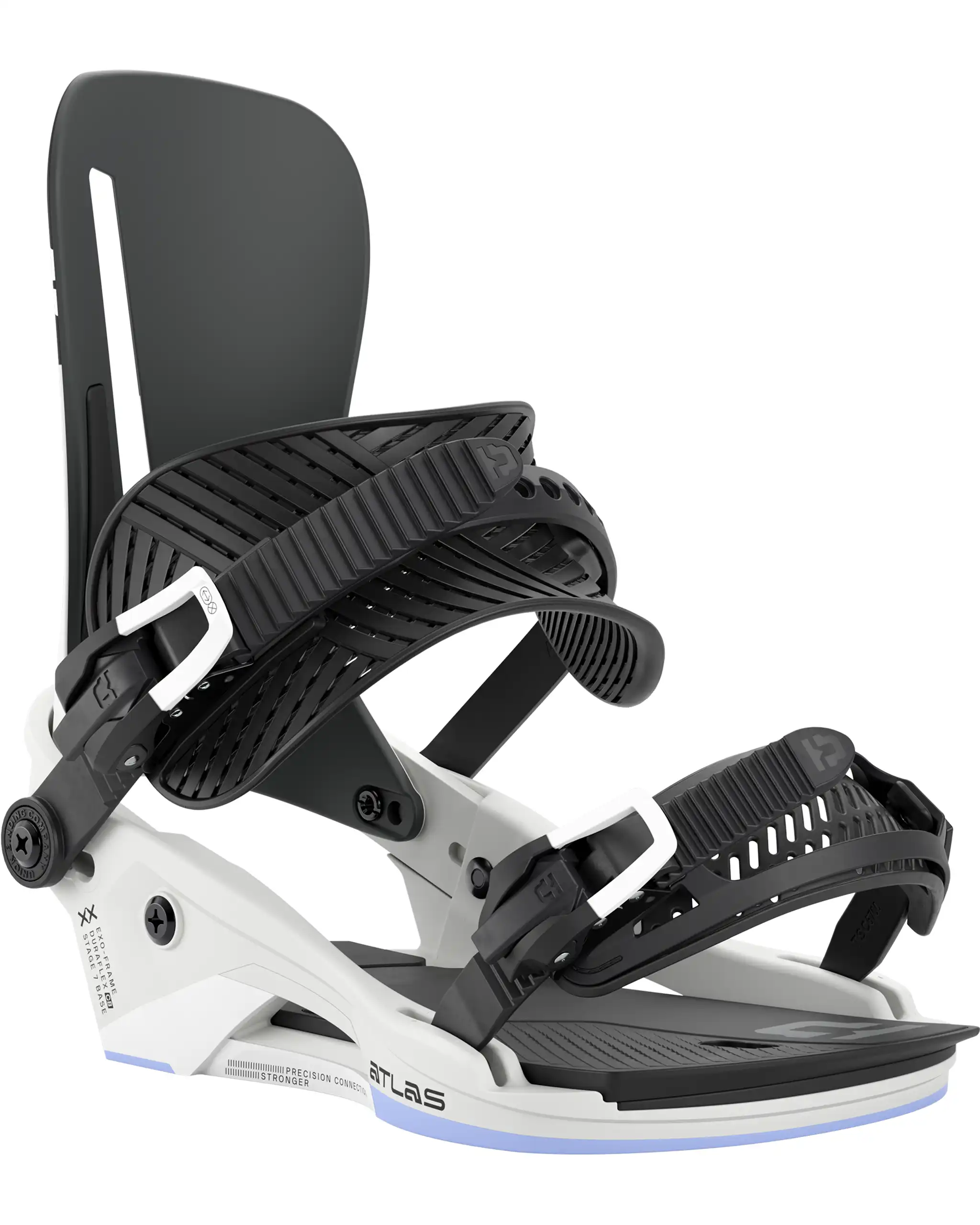 Atlas Snowboard Bindings - Cool Grey 2027 - Image 2