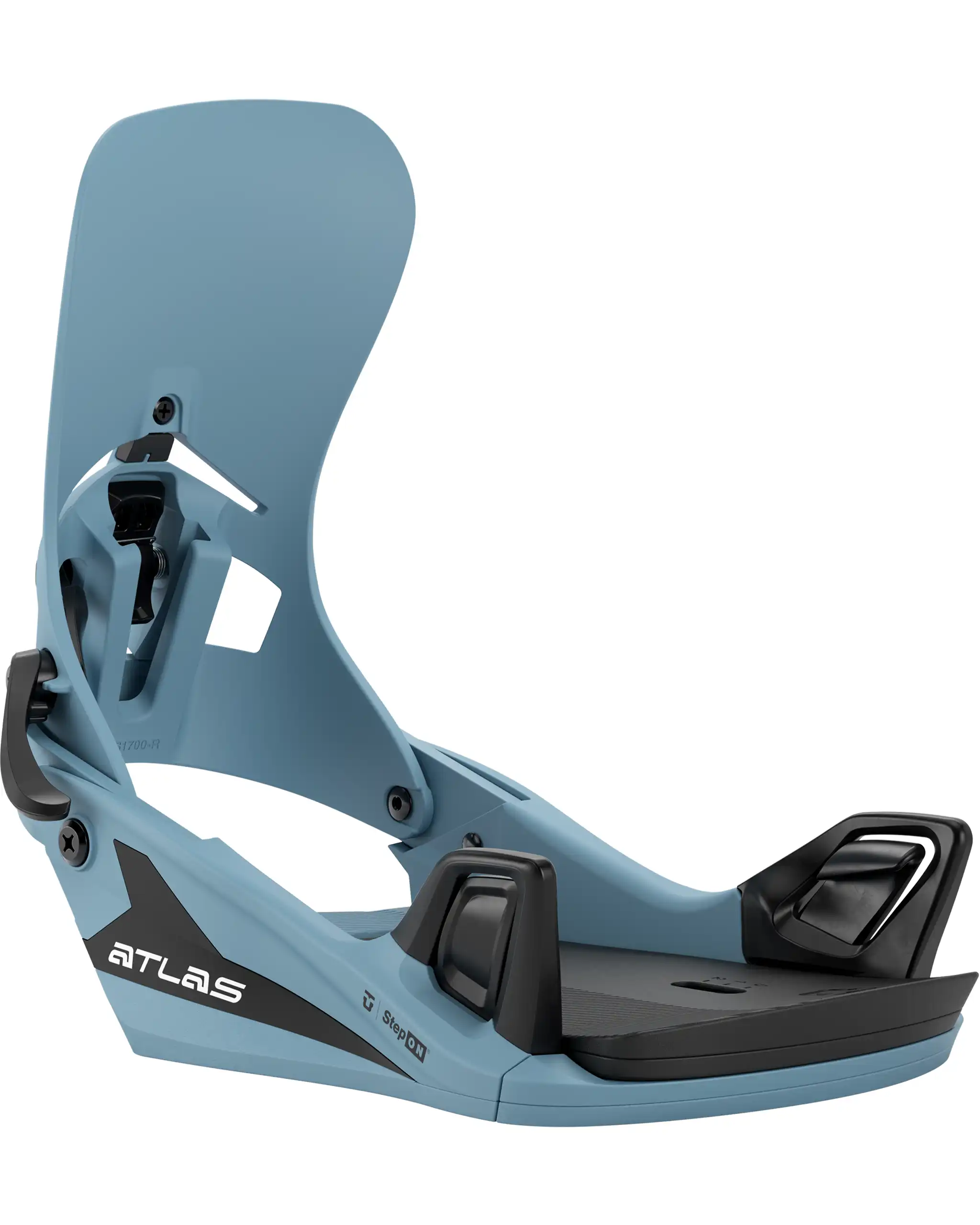 Atlas Step On Snowboard Bindings - Blue Grey 2027 - Image 2