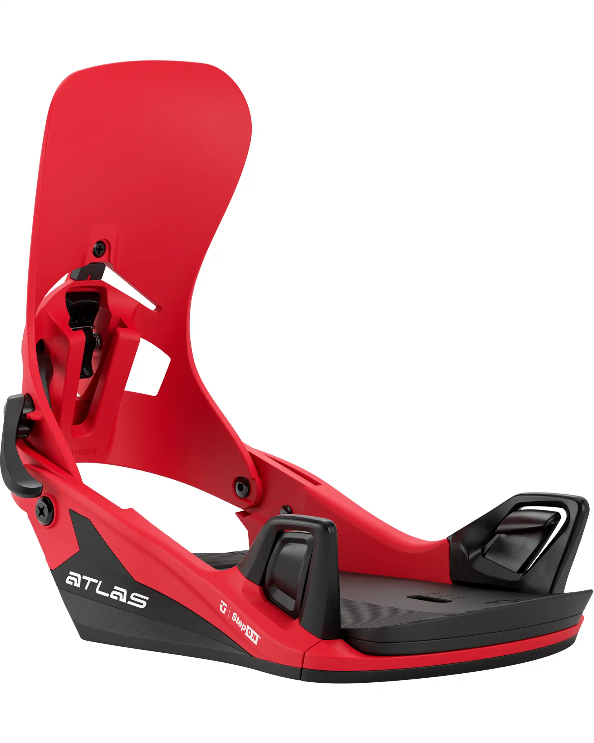 Atlas Step On Snowboard Bindings - Red 2027 - Image 2
