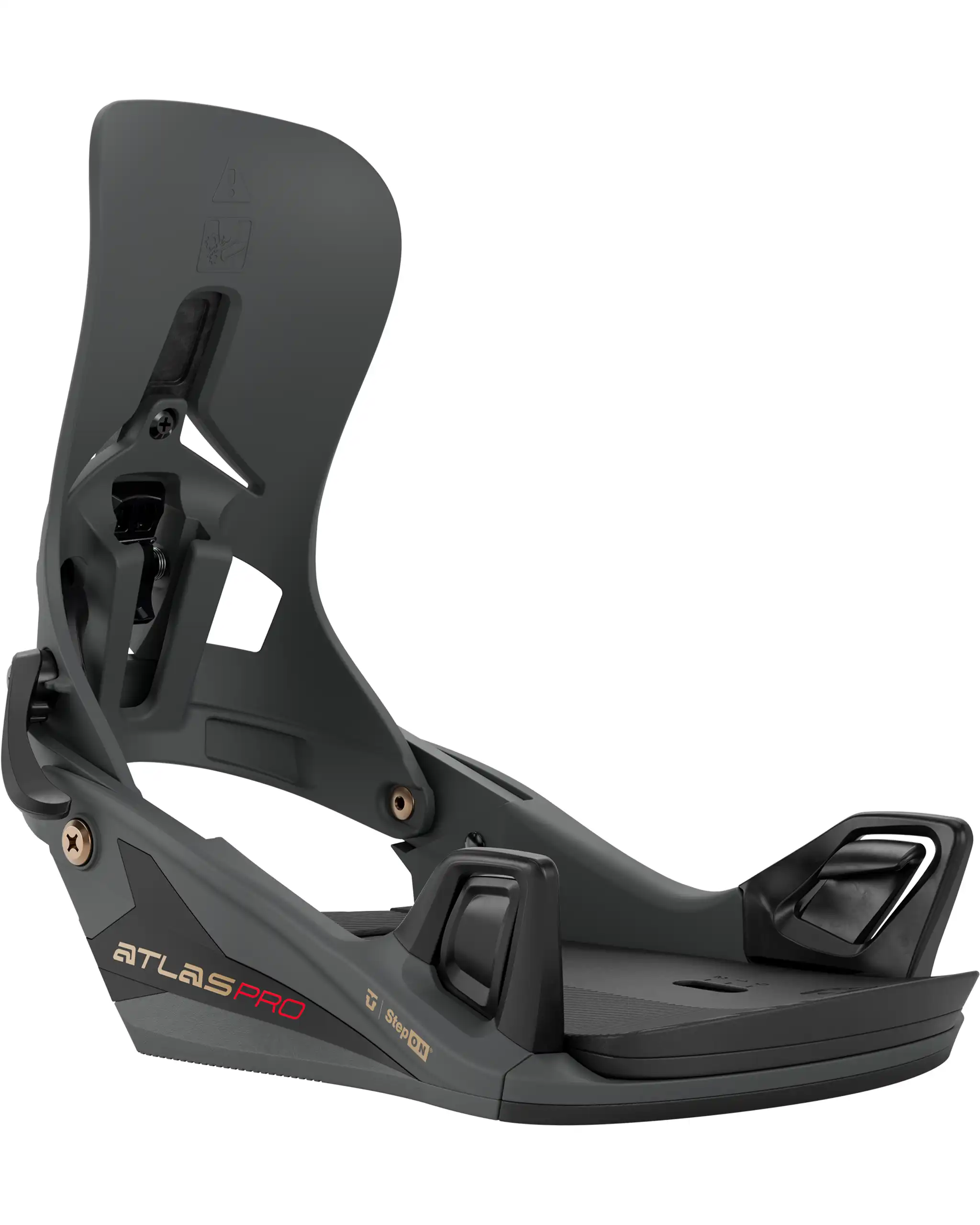 Atlas Pro Step On Snowboard Bindings - Black 2027 - Image 2