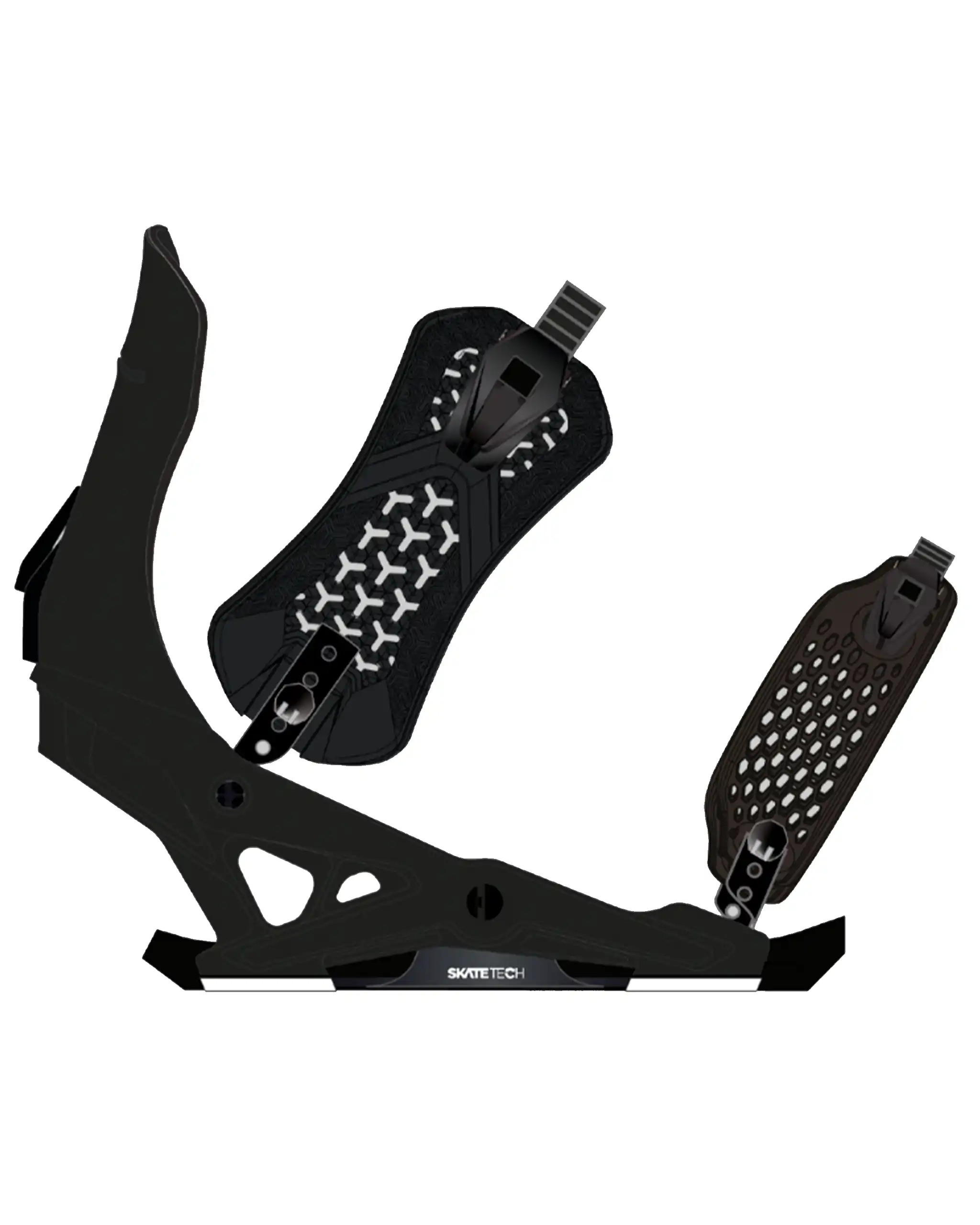 Ipo Snowboard Bindings - Black 2027 - Image 2
