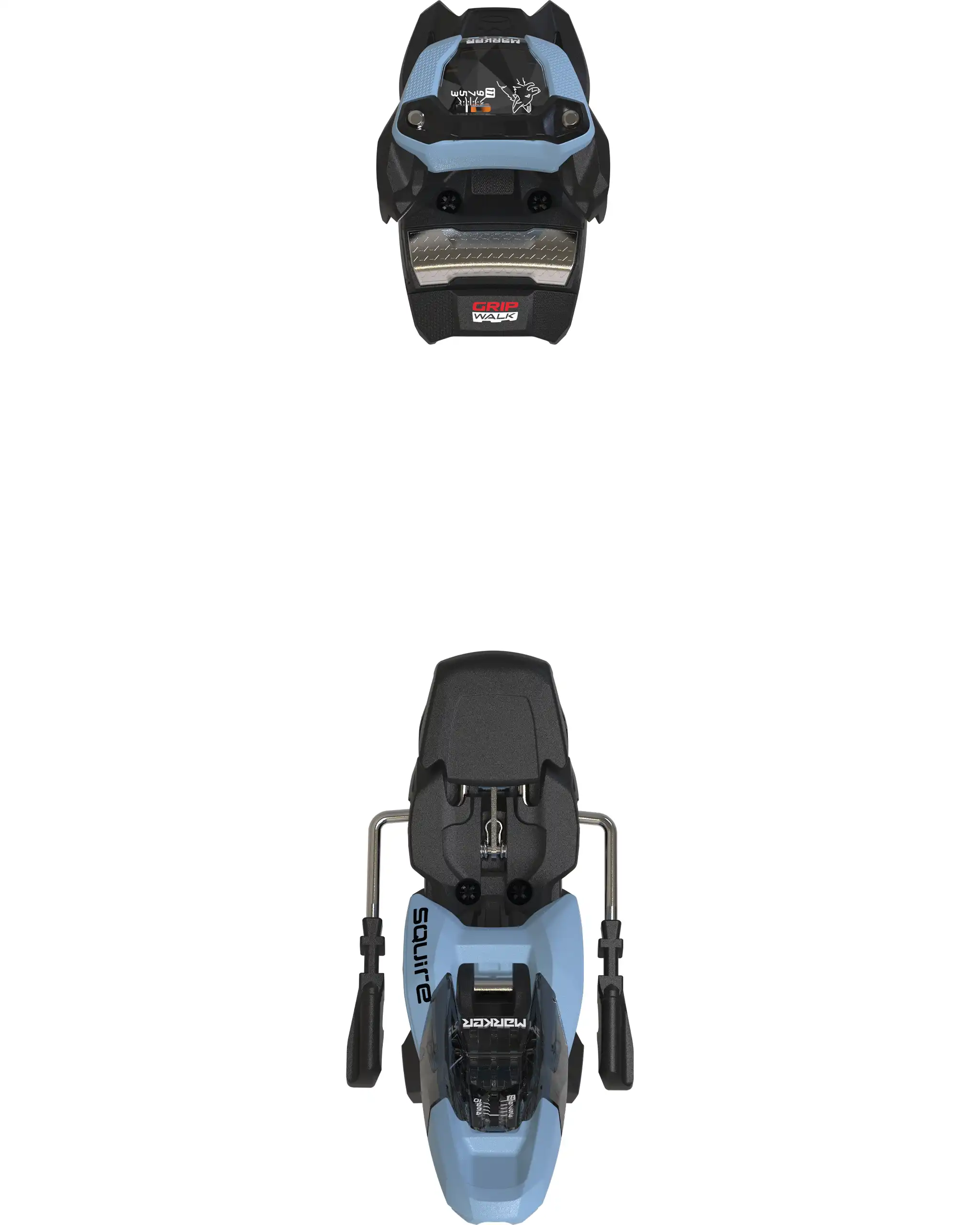 Squire 11 Ski Bindings - Light Blue/Black 2027 - Image 3