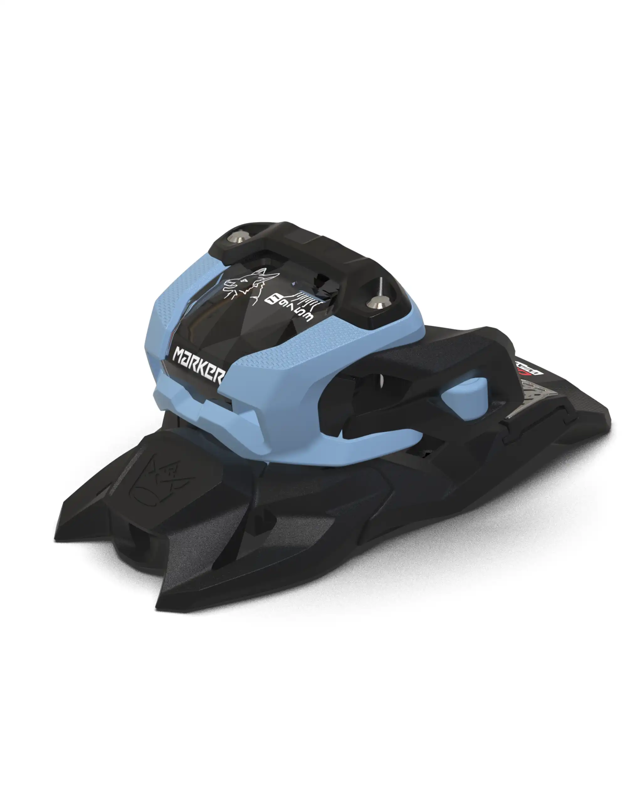 Squire 11 Ski Bindings - Light Blue/Black 2027 - Image 4