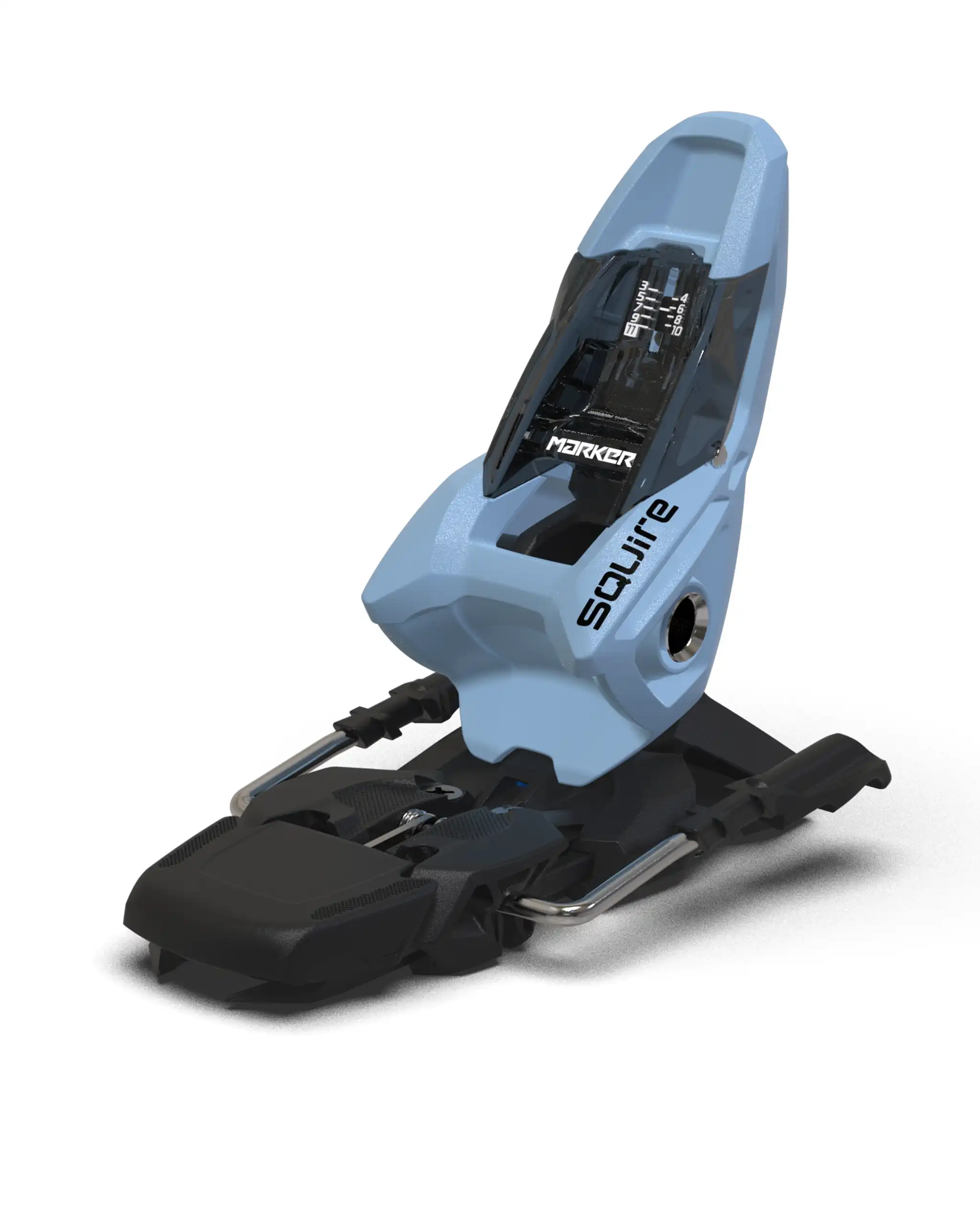 Squire 11 Ski Bindings - Light Blue/Black 2027 - Image 5