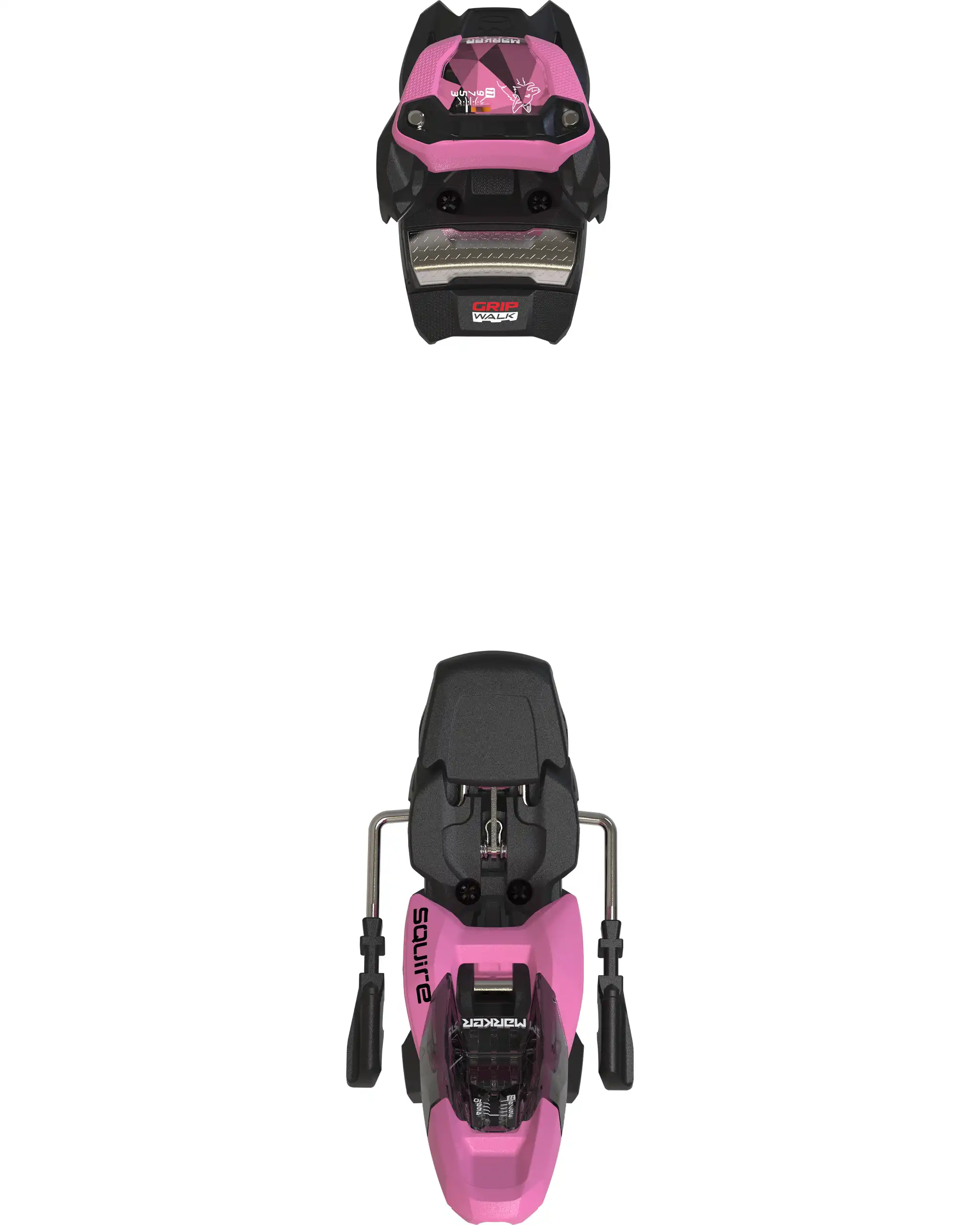 Squire 11 Ski Bindings - Rose/Black 2027 - Image 3