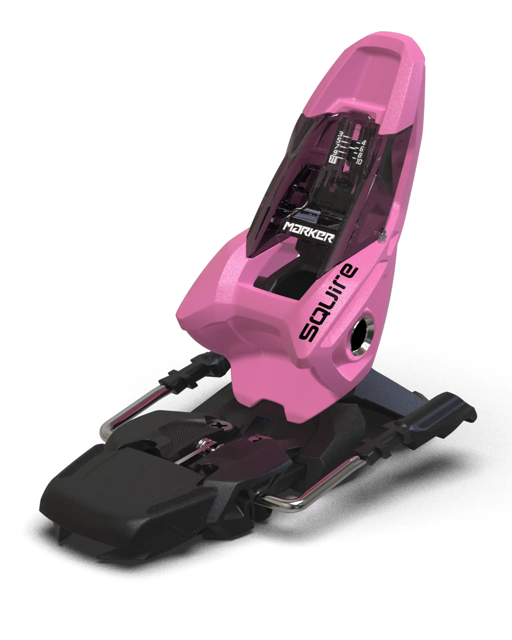 Squire 11 Ski Bindings - Rose/Black 2027 - Image 5