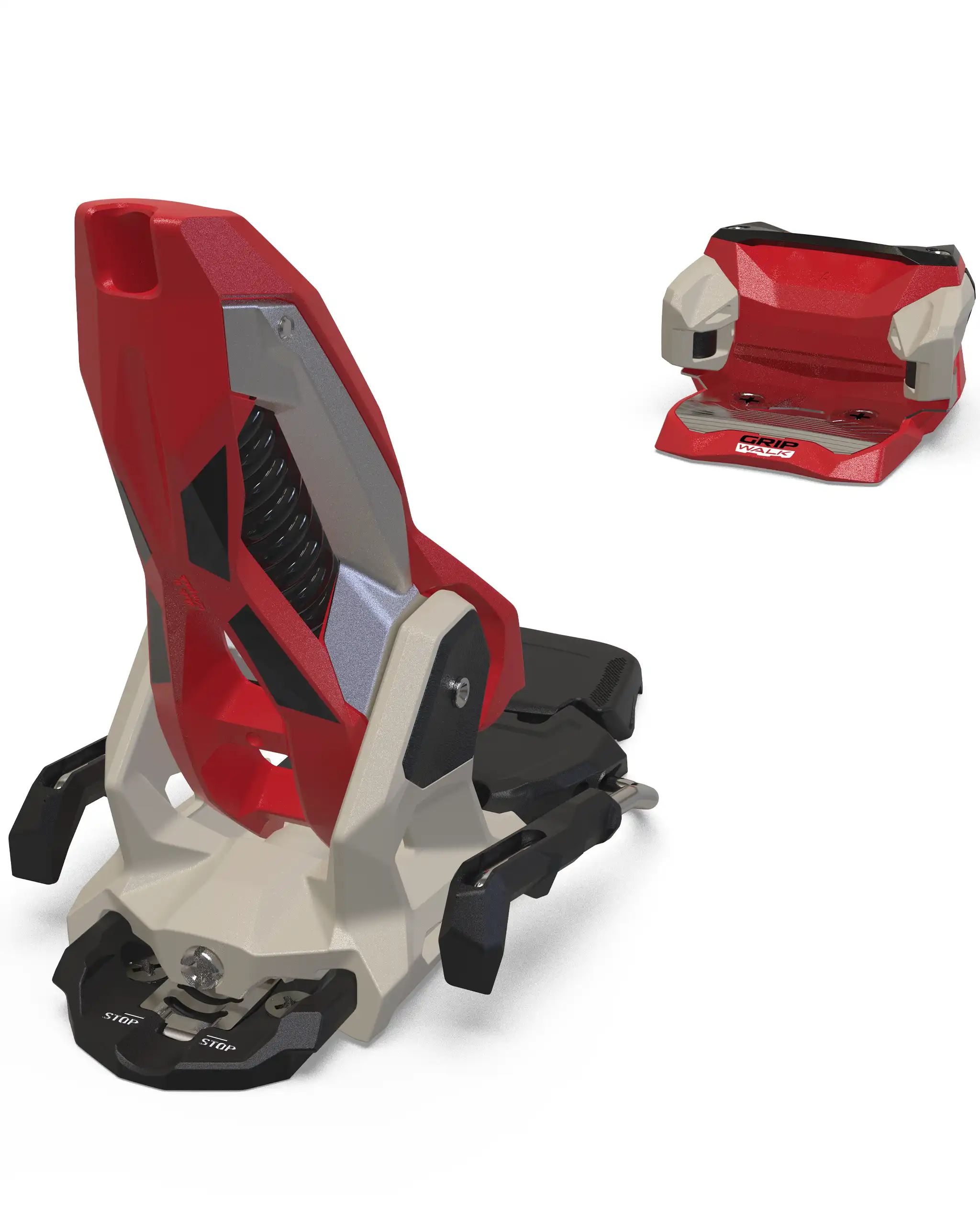Griffon X 13 Ski Bindings - Red/Sandy 2027 - Image 2