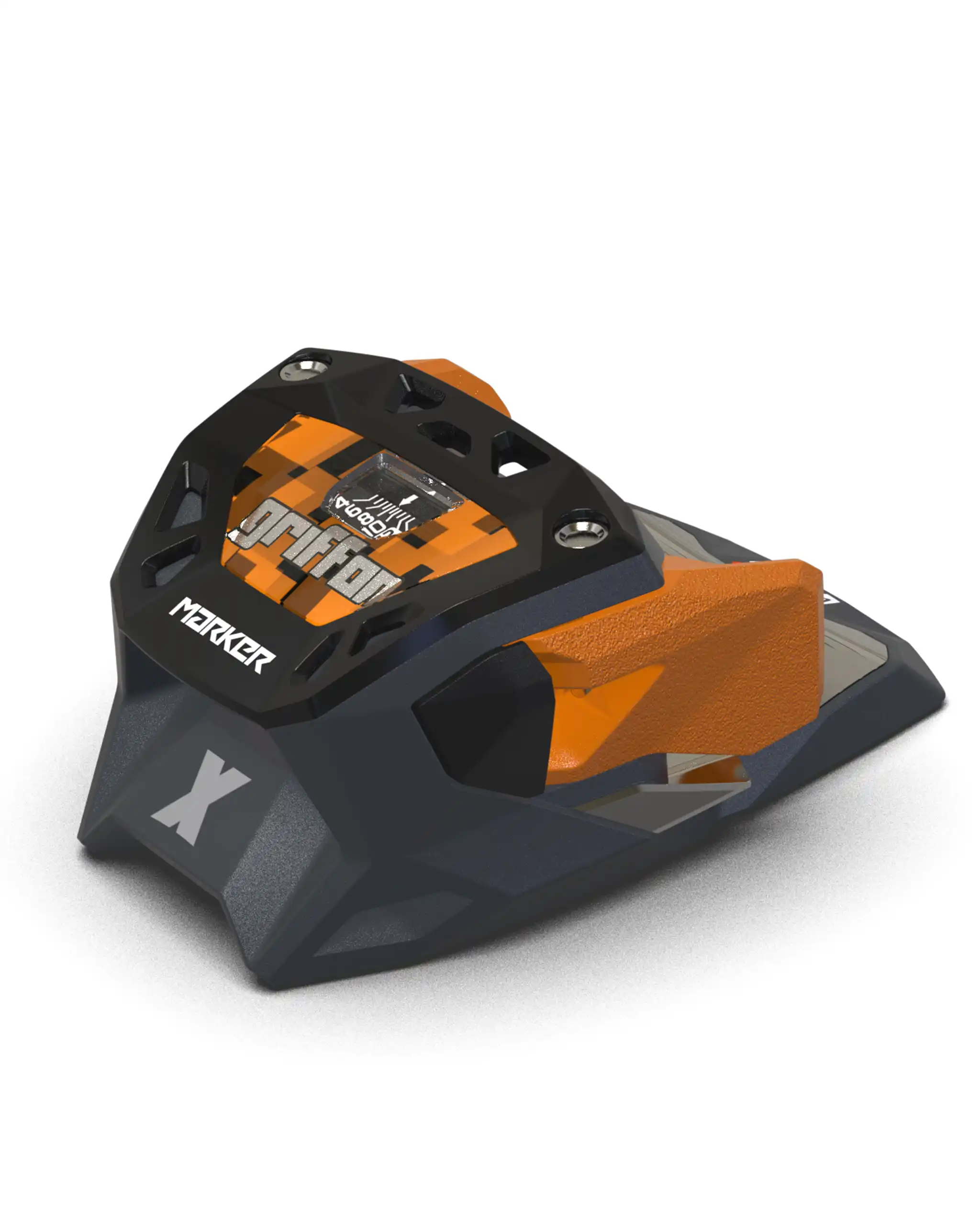 Griffon X 13 Ski Bindings - Graphite/Orange 2027 - Image 4
