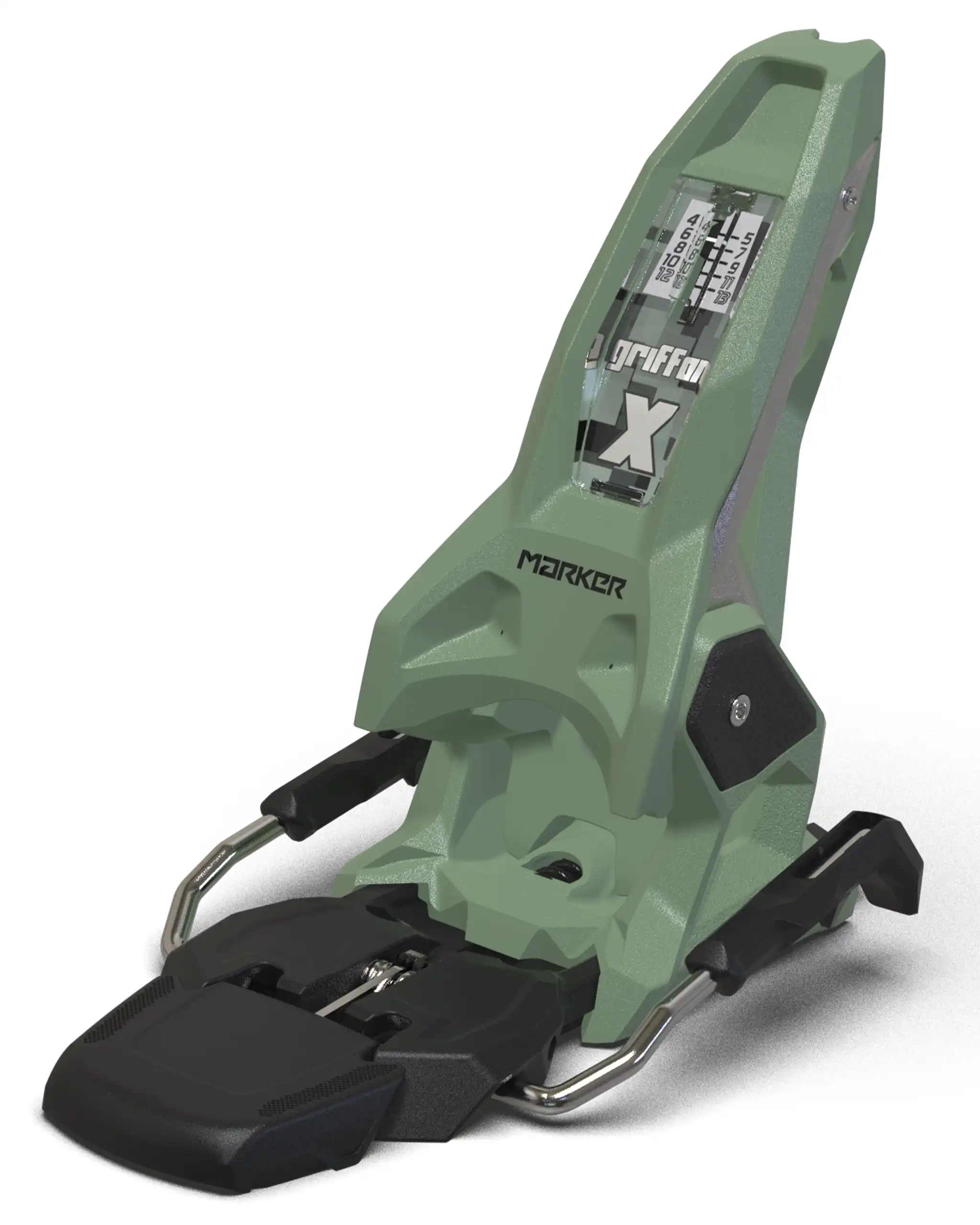 Griffon X 13 Ski Bindings - Green/Black 2027 - Image 5