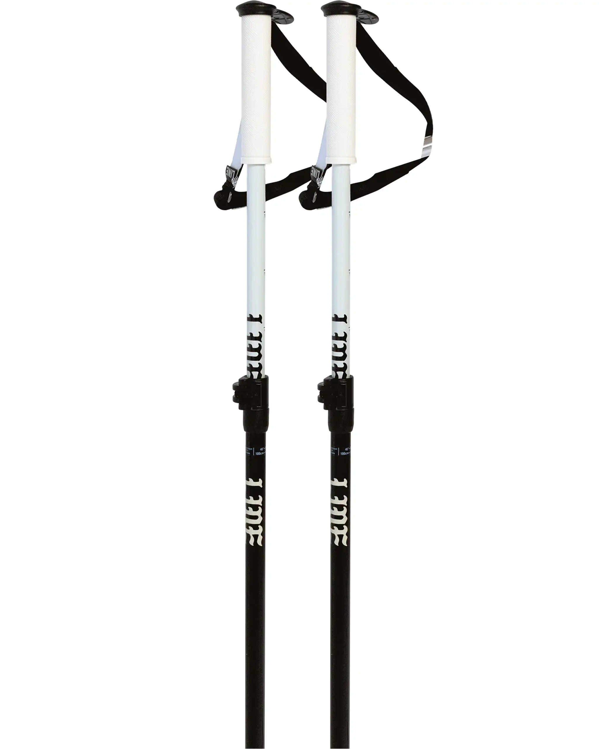 Paintbrush Ski Poles - Black - Image 3