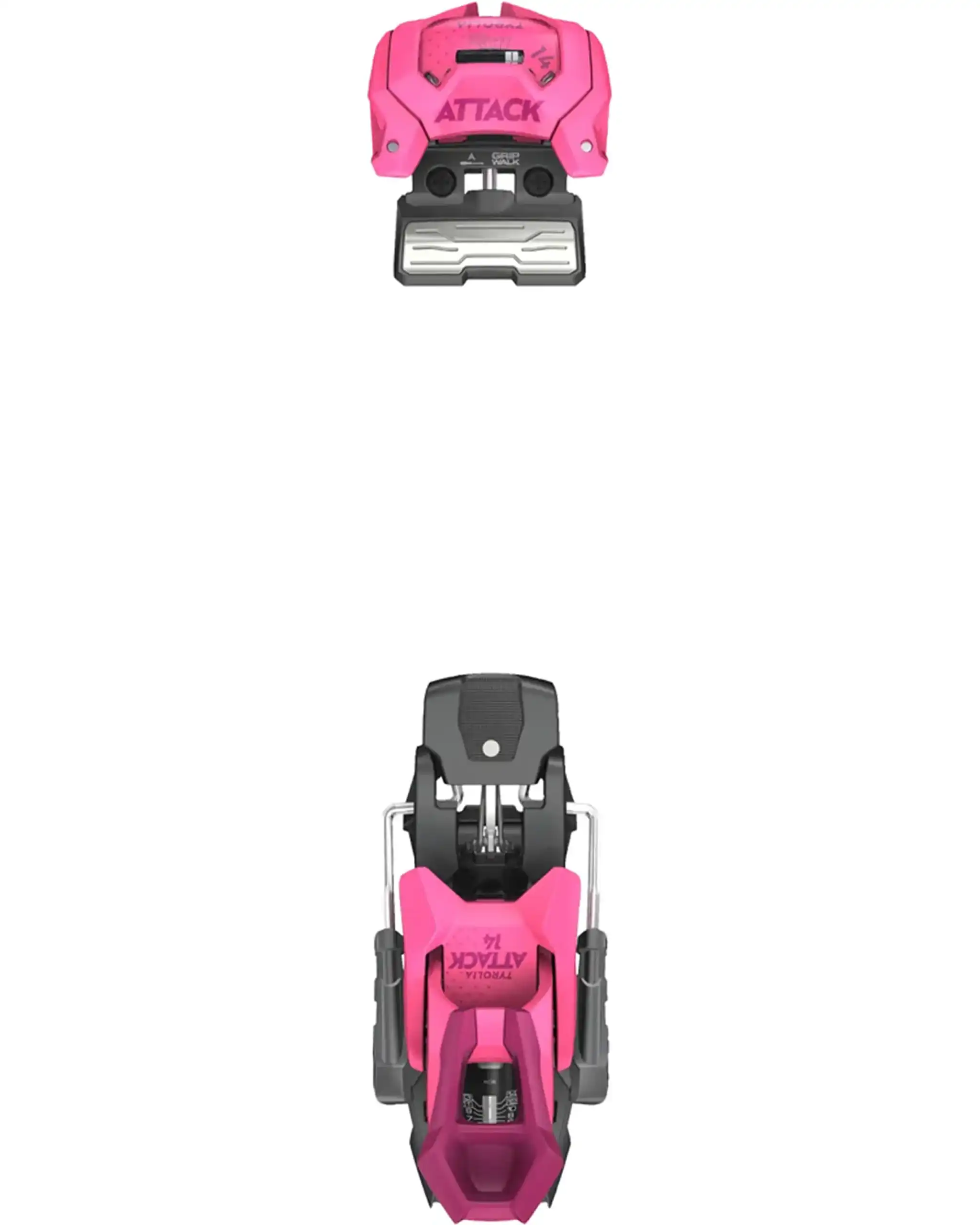 Attack 14 Gw Ski Bindings - Pink 2027 - Image 4
