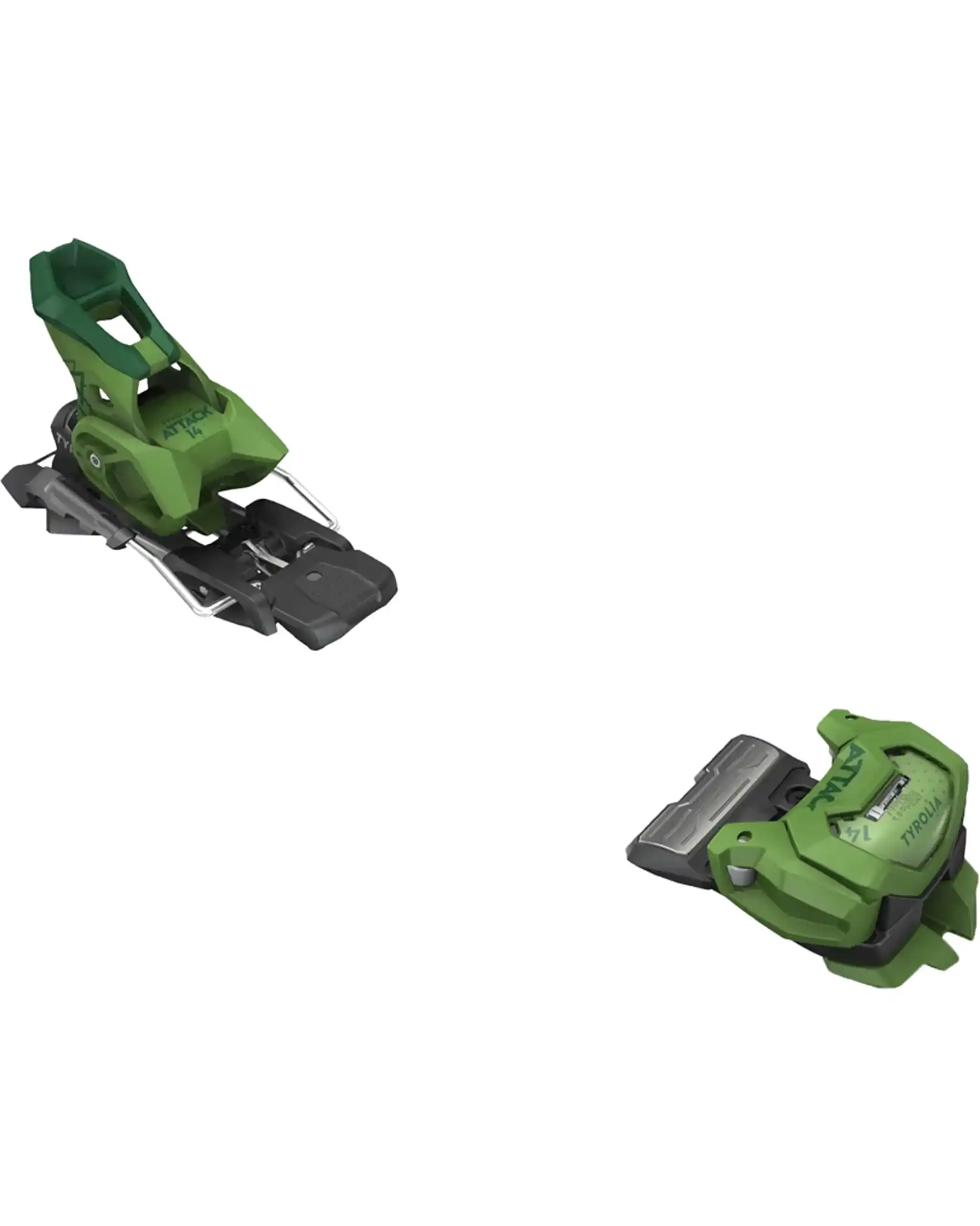 Attack 14 Gw Ski Bindings - Green 2027 - Image 2