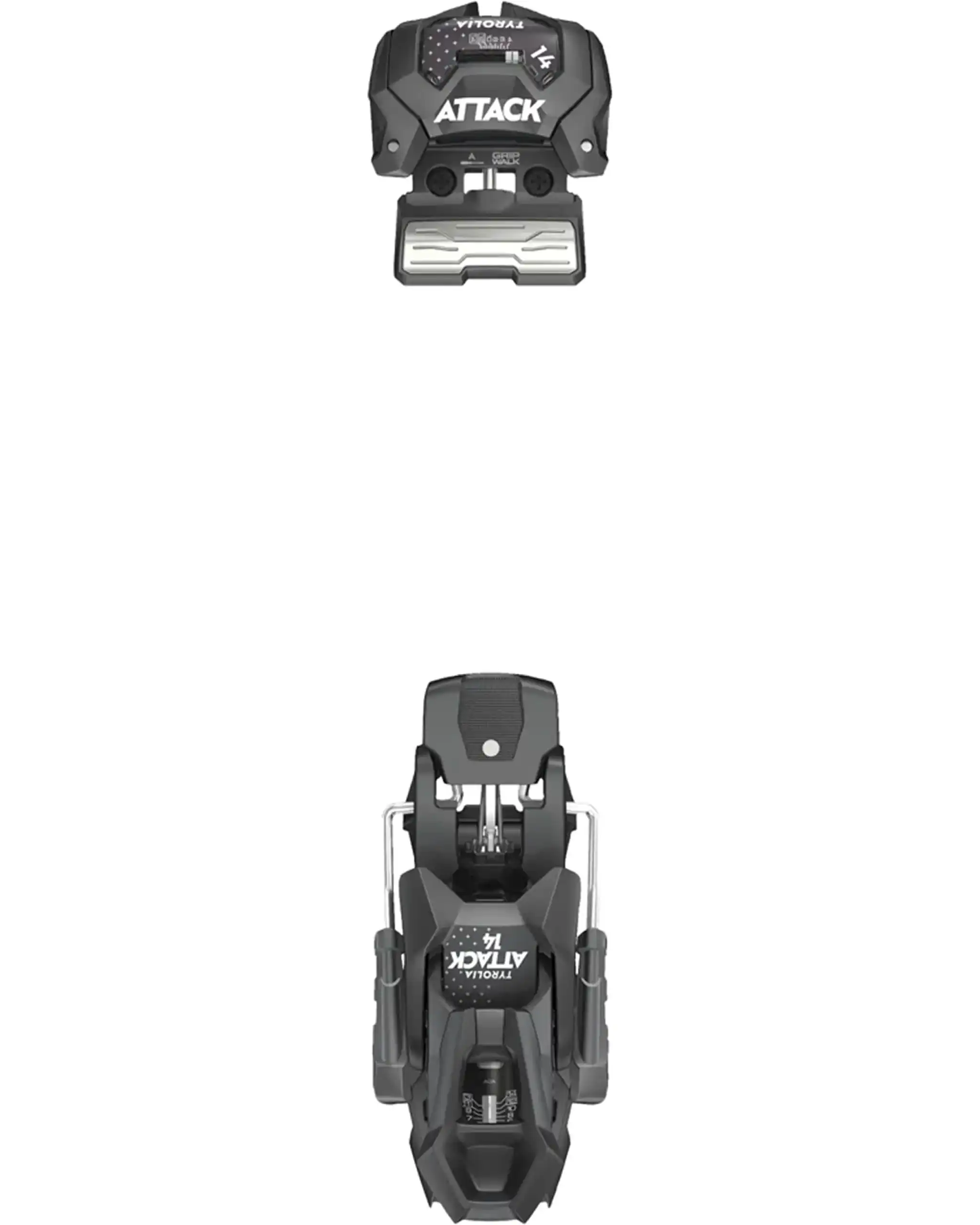 Attack 14 Gw Ski Bindings - Black 2027 - Image 4