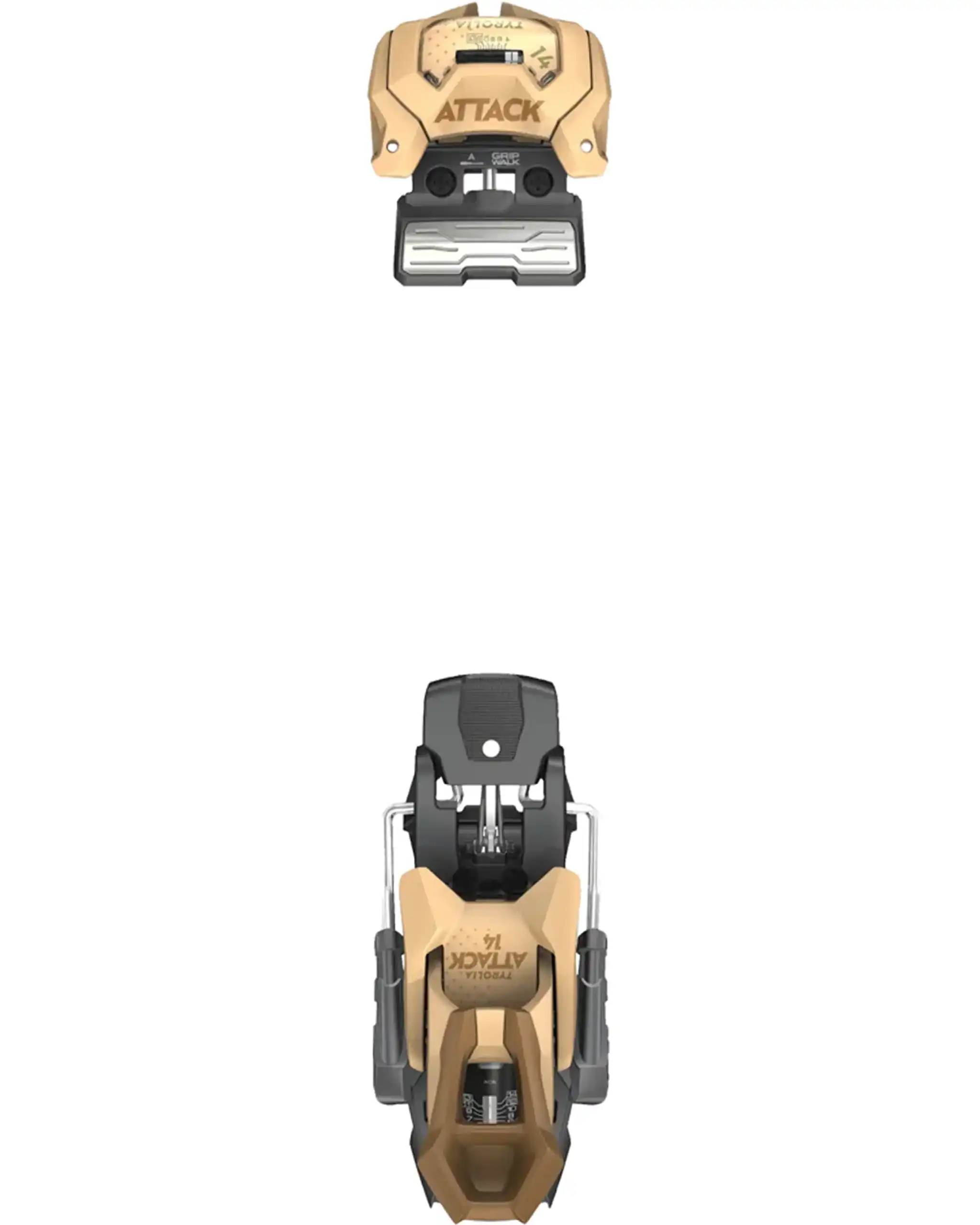 Attack 14 Gw Ski Bindings - Sand 2027 - Image 4