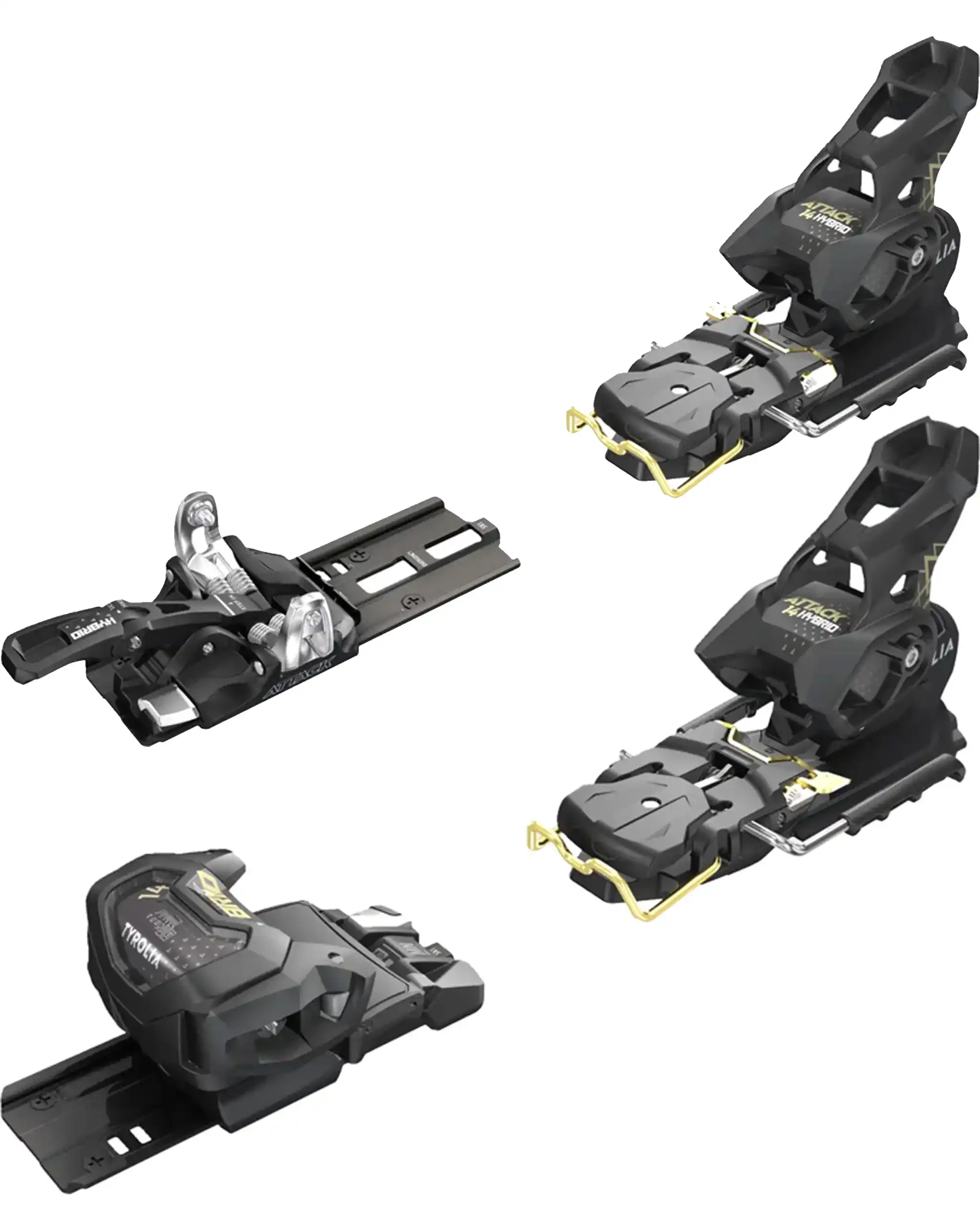 Attack Hybrid 14 Mn/Pt Ski Bindings 2027