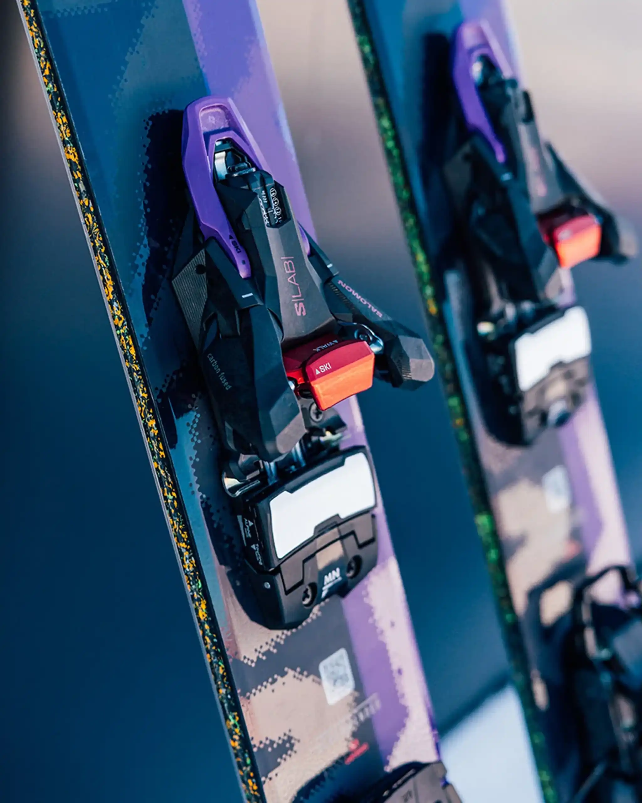 S/Lab Shift² 16 Mn Alpine Touring Ski Bindings - Pansy/Black/Raspberry 2027 - Image 2