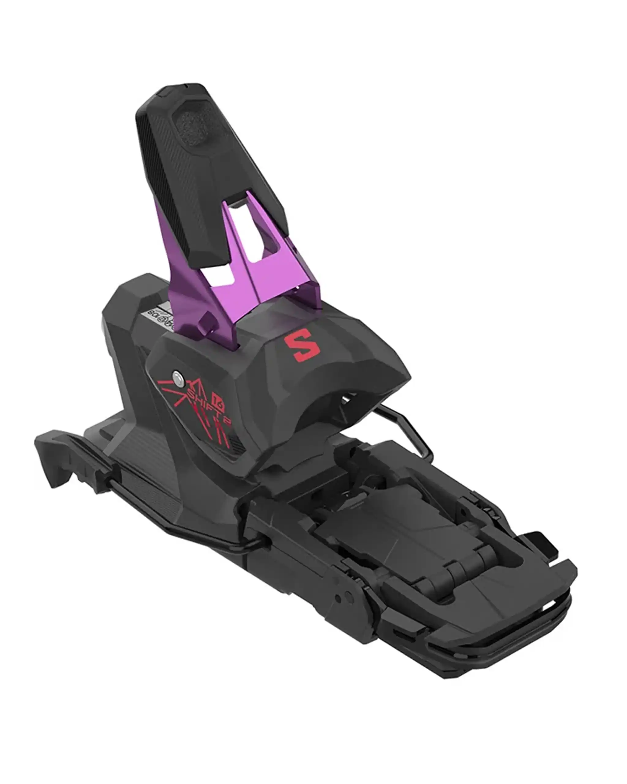 S/Lab Shift² 16 Mn Alpine Touring Ski Bindings - Pansy/Black/Raspberry 2027 - Image 5