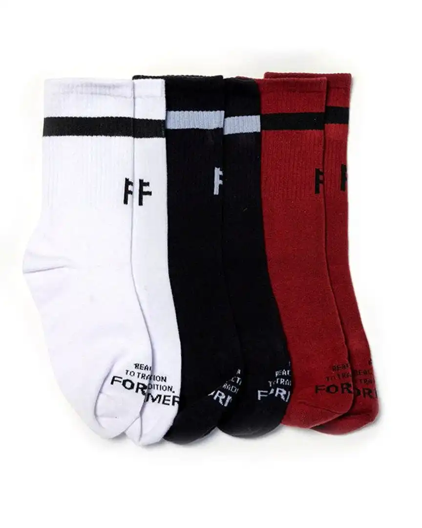 Franchise 3 Pack Socks - Multi - Image 2