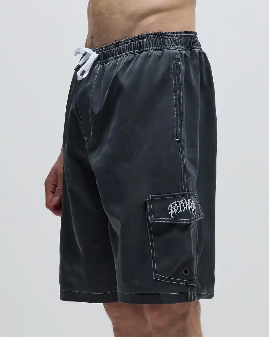 Swans Cargo 21 Boardshorts - Black - Image 2