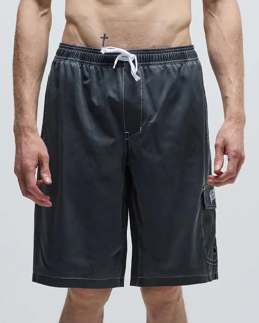 Swans Cargo 21 Boardshorts - Black - Image 3