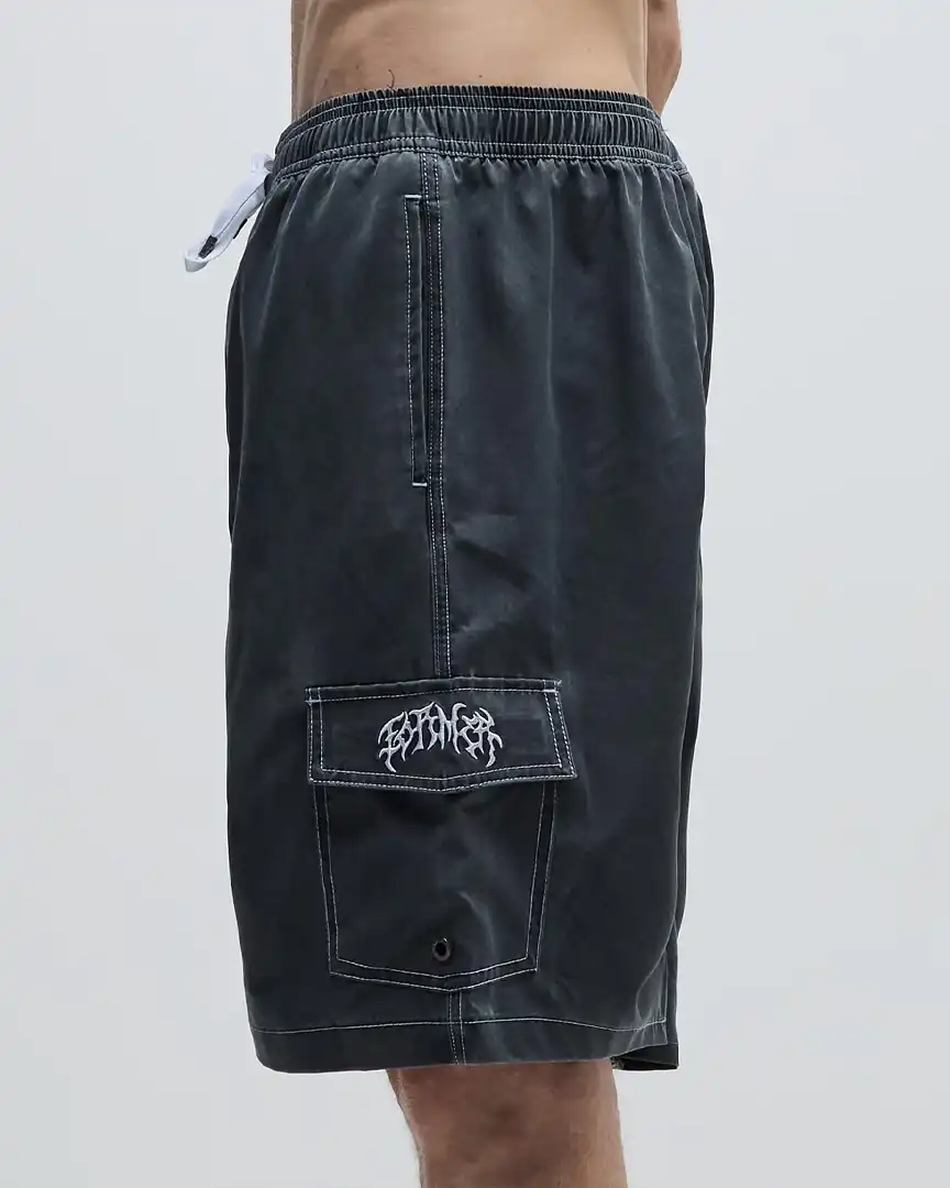 Swans Cargo 21 Boardshorts - Black - Image 4