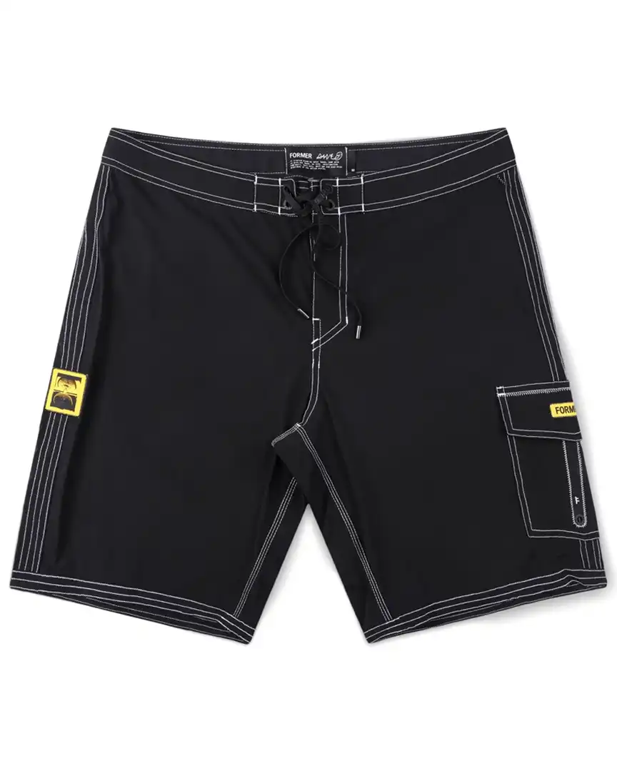 Reynolds 19 Trunk Boardshorts - Black