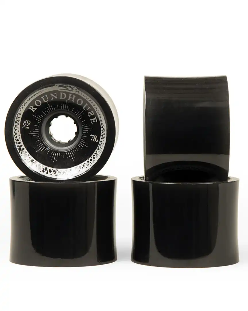 Roundhouse Concave 78A Longboard Wheels - Smoke - Image 2