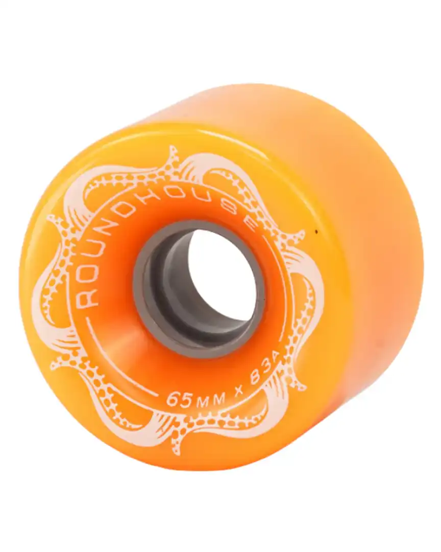Roundhouse Slick 83A Longboard Wheels - Orange