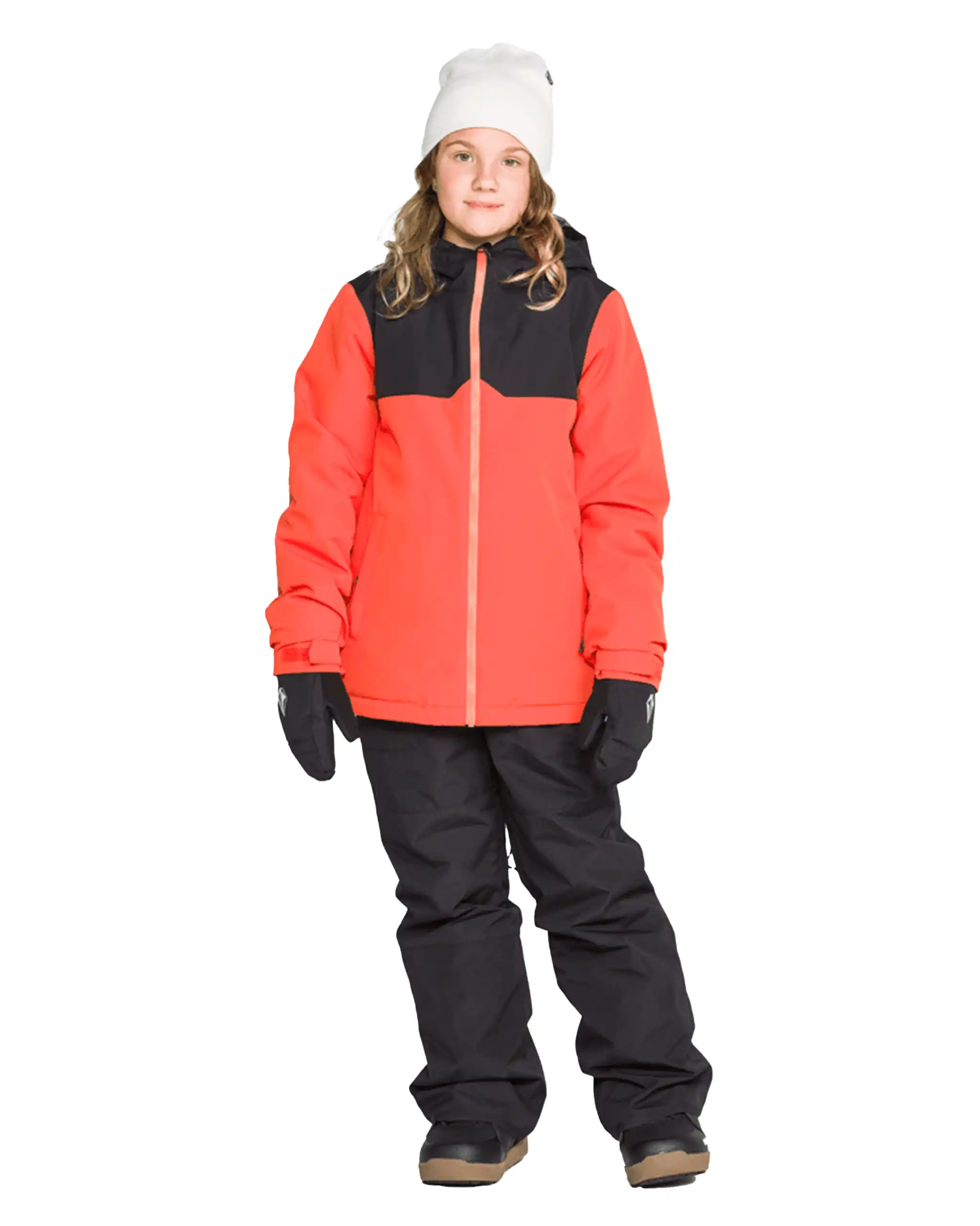 Barkley Insulated Youth Snow Bib - Black - Image 2