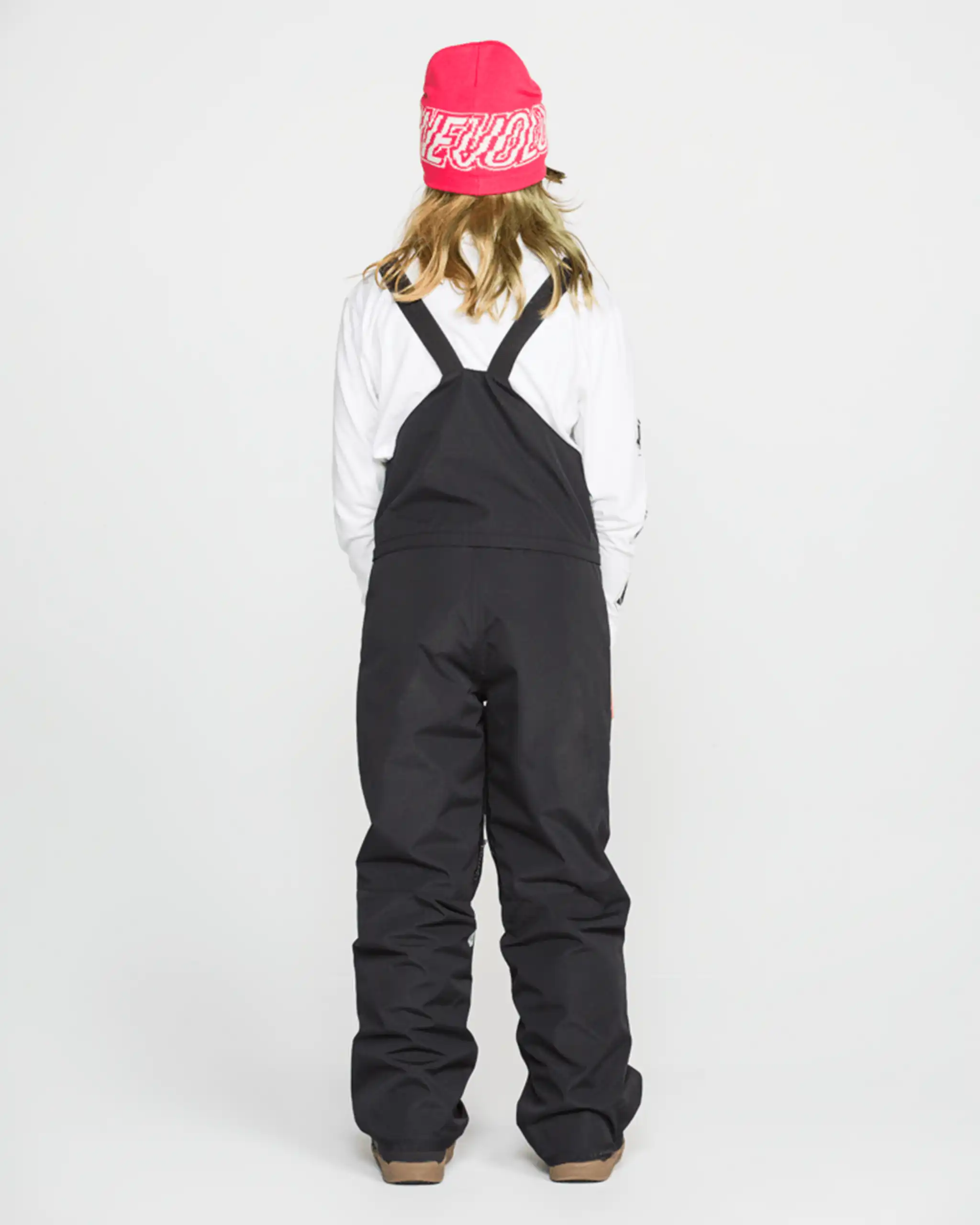 Barkley Insulated Youth Snow Bib - Black - Image 3