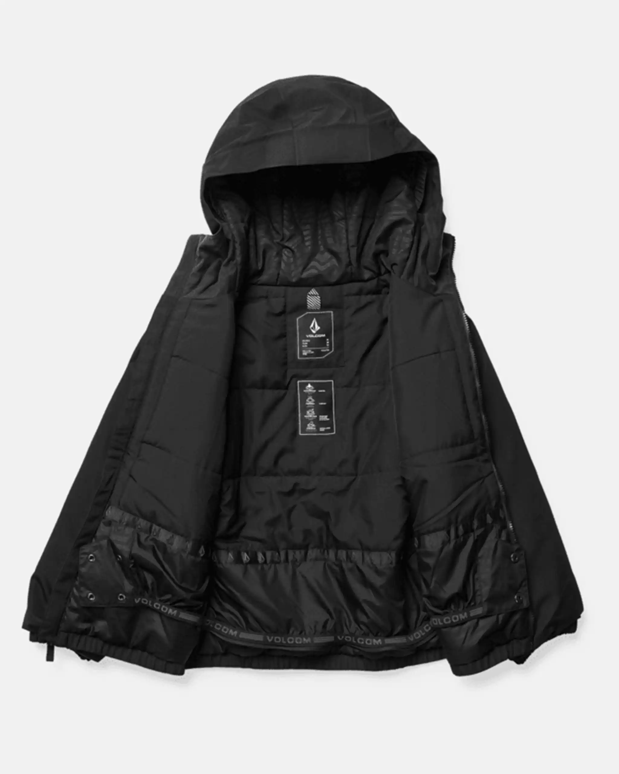 Chaos Insulated Youth Winter Jacket - Black - Image 4