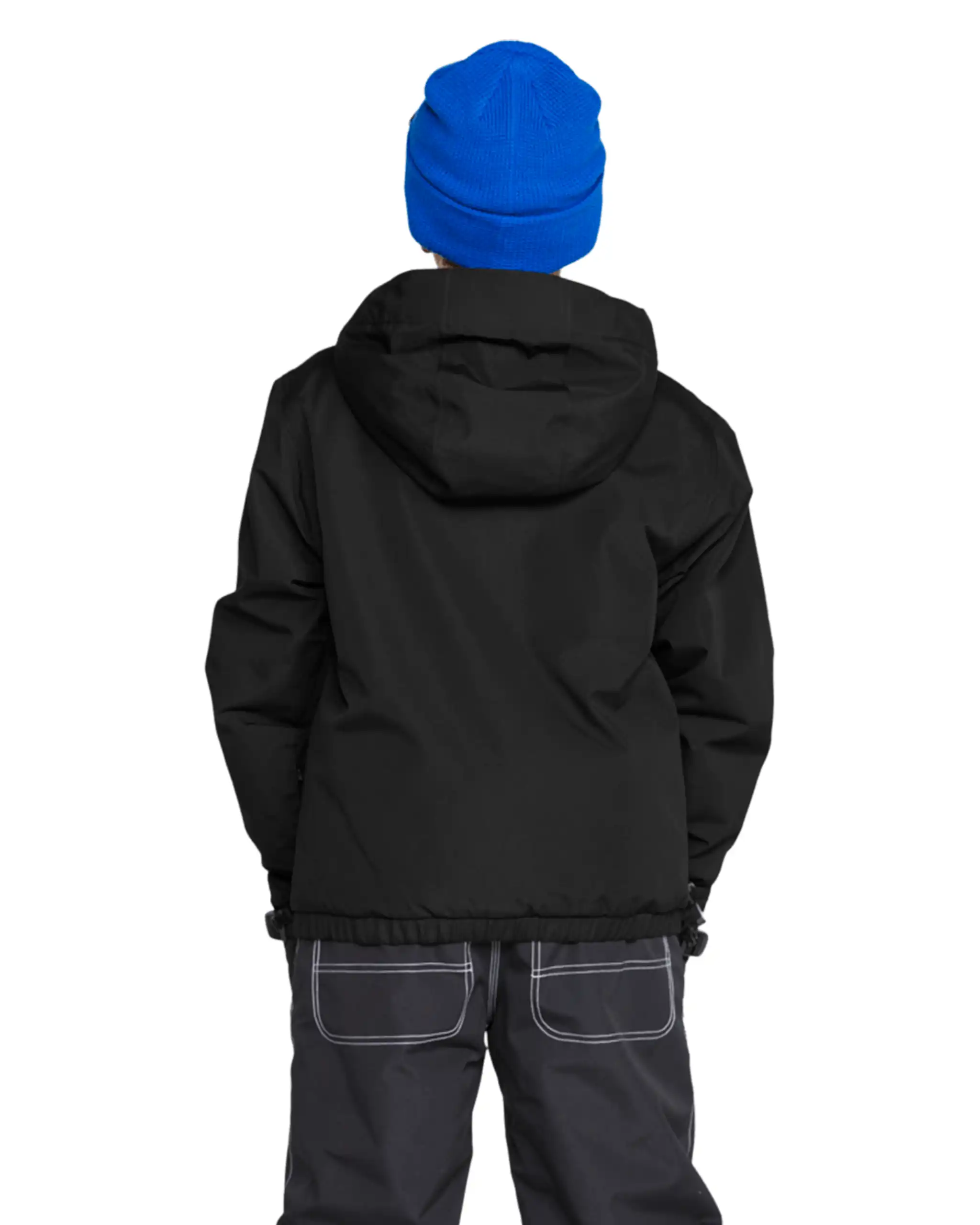 Chaos Insulated Youth Winter Jacket - Black - Image 5