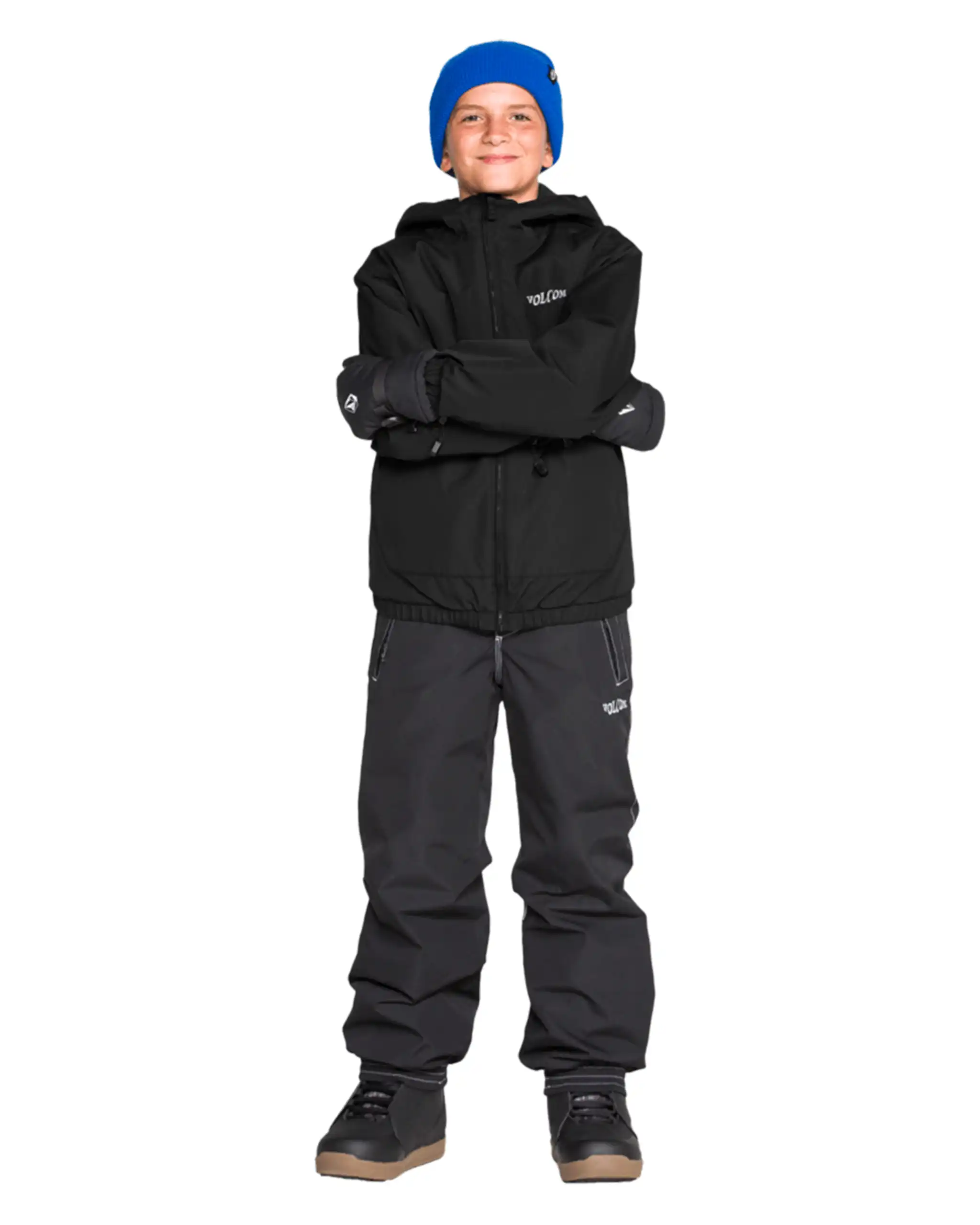 Chaos Insulated Youth Winter Jacket - Black - Image 6