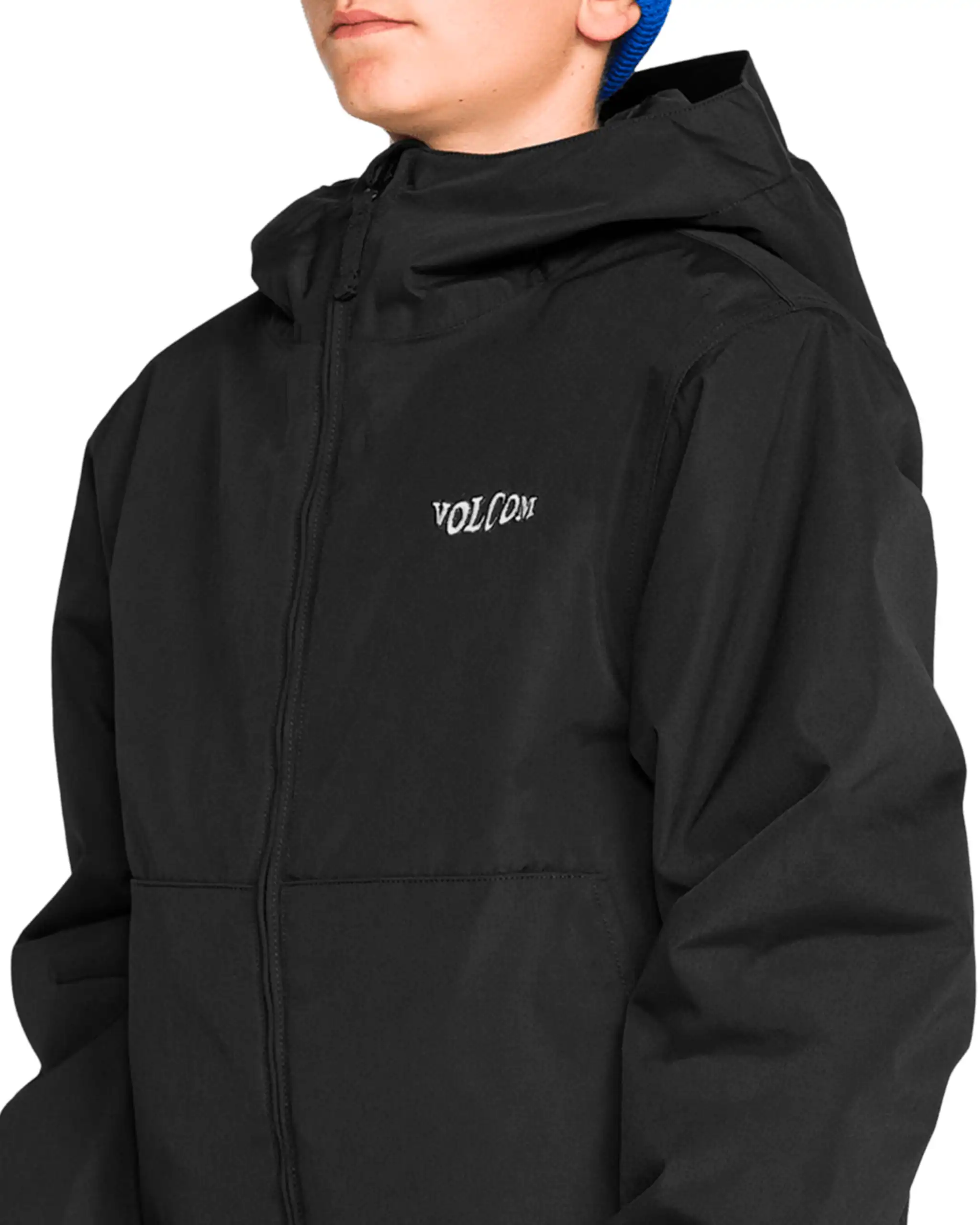 Chaos Insulated Youth Winter Jacket - Black - Image 7