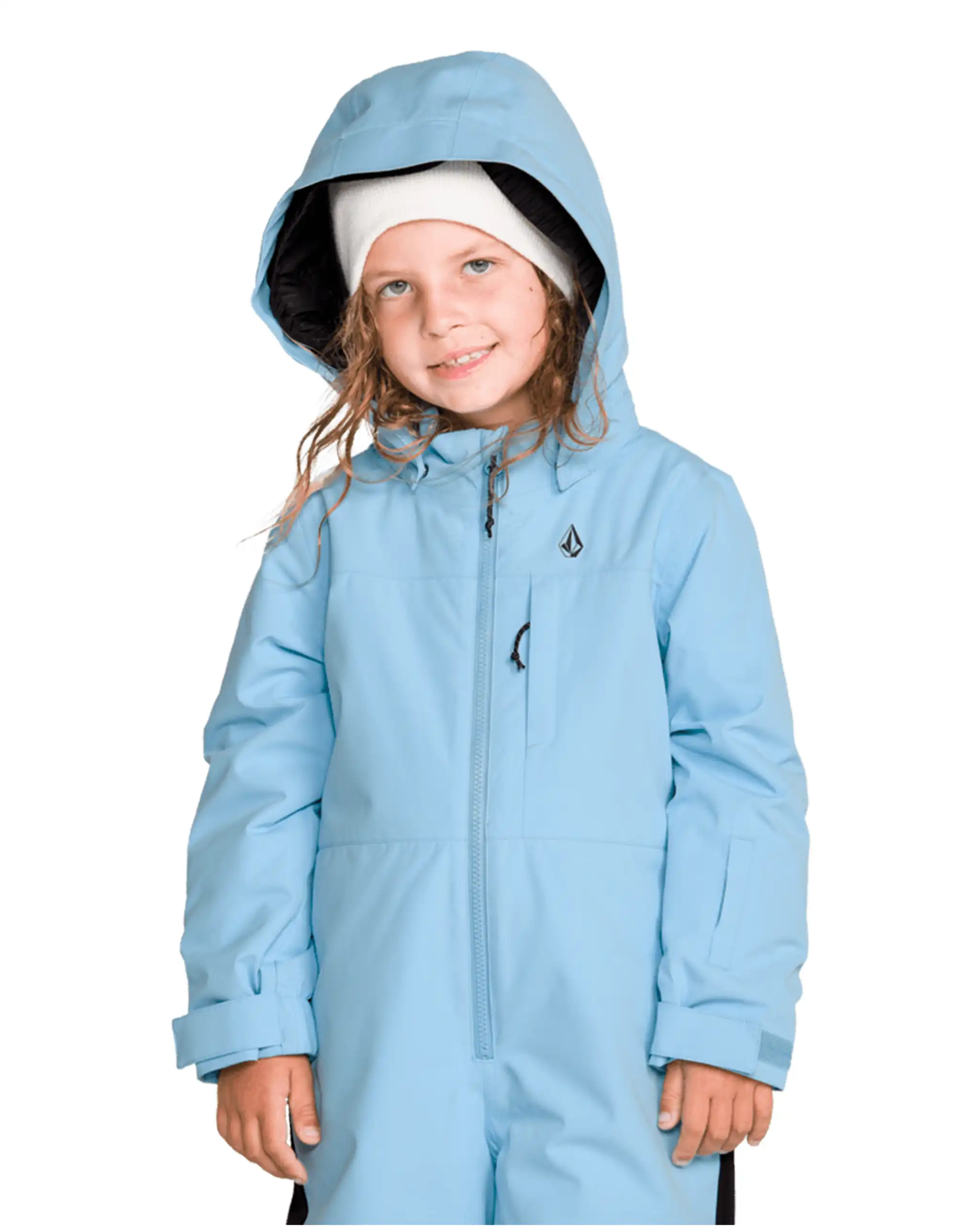 Little Flurry One Piece Kid's Winter Suit  - Opal - Image 6