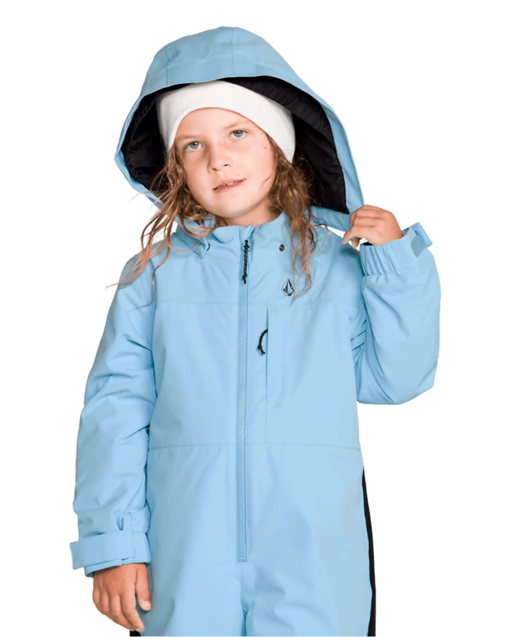 Little Flurry One Piece Kid's Winter Suit  - Opal - Image 7