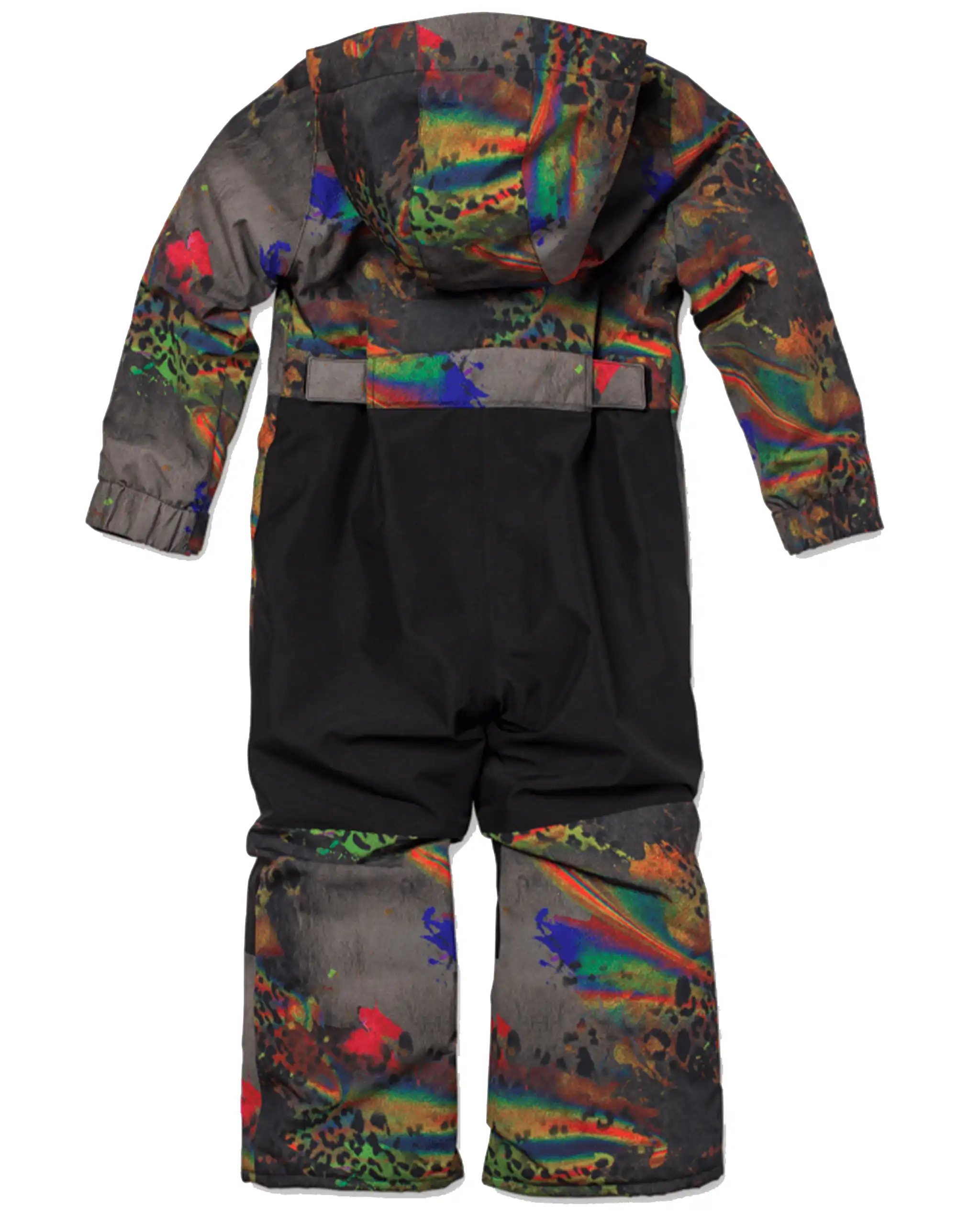 Little Flurry One Piece Kid's Winter Suit - Cheetah - Image 4