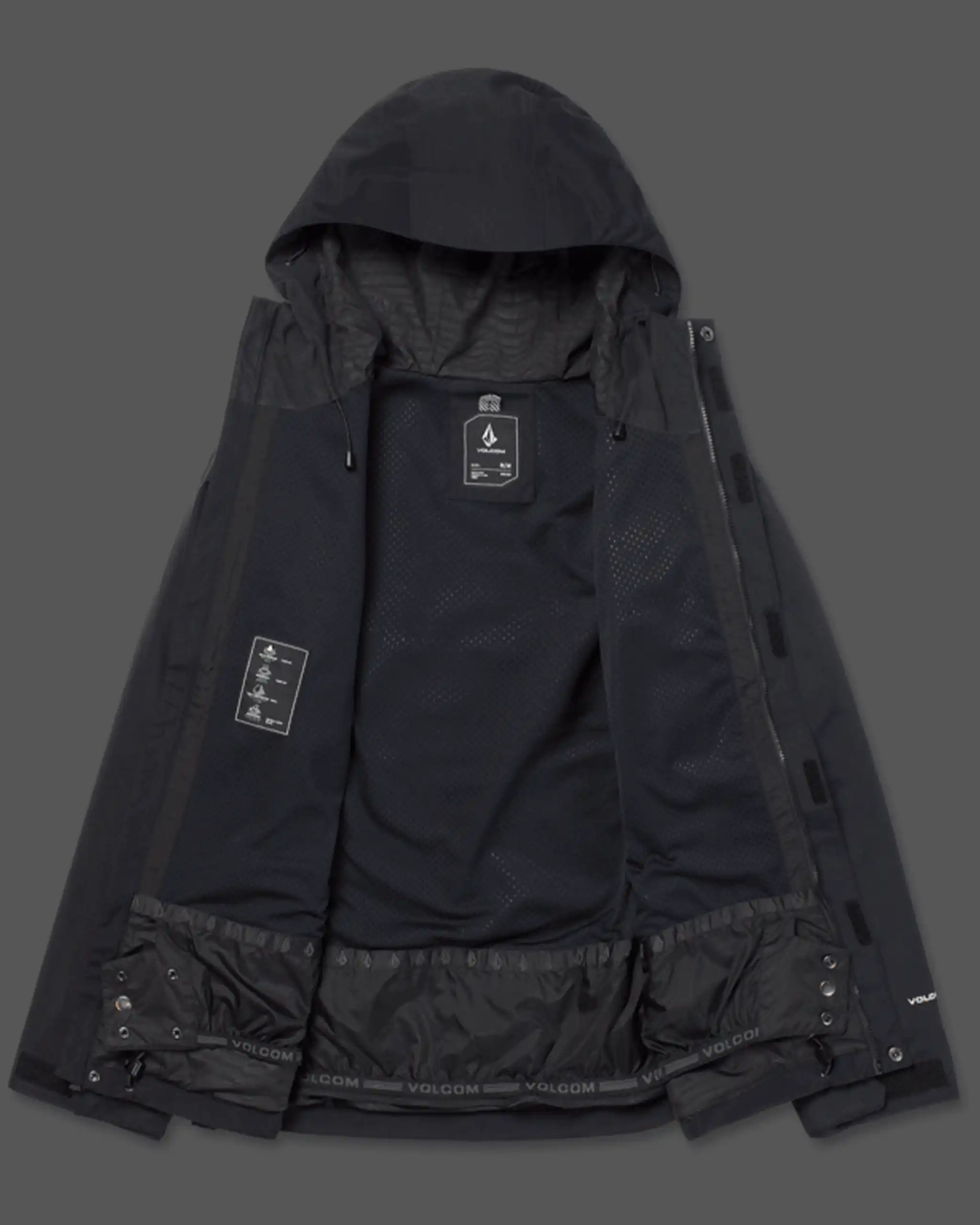 Buckthreeeighty Insulated Winter Jacket - Black - Image 4