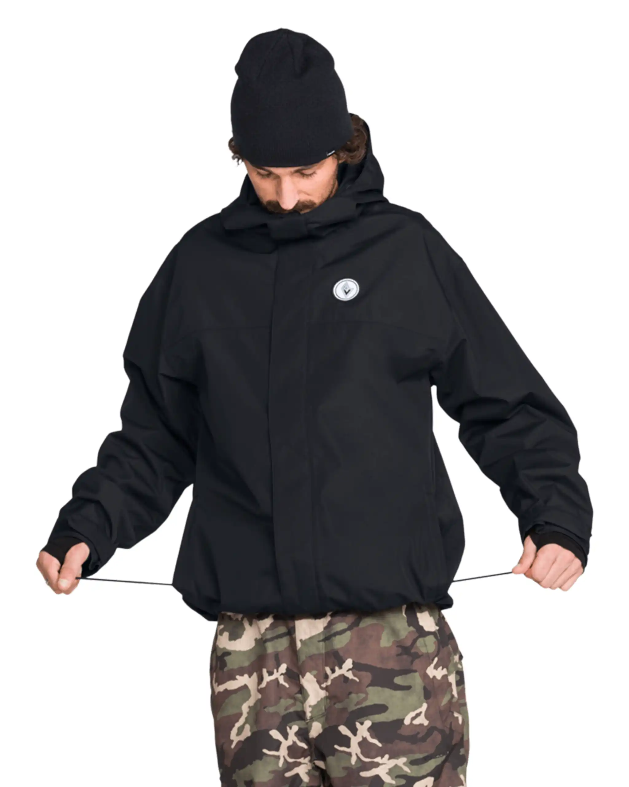 Buckthreeeighty Insulated Winter Jacket - Black - Image 8