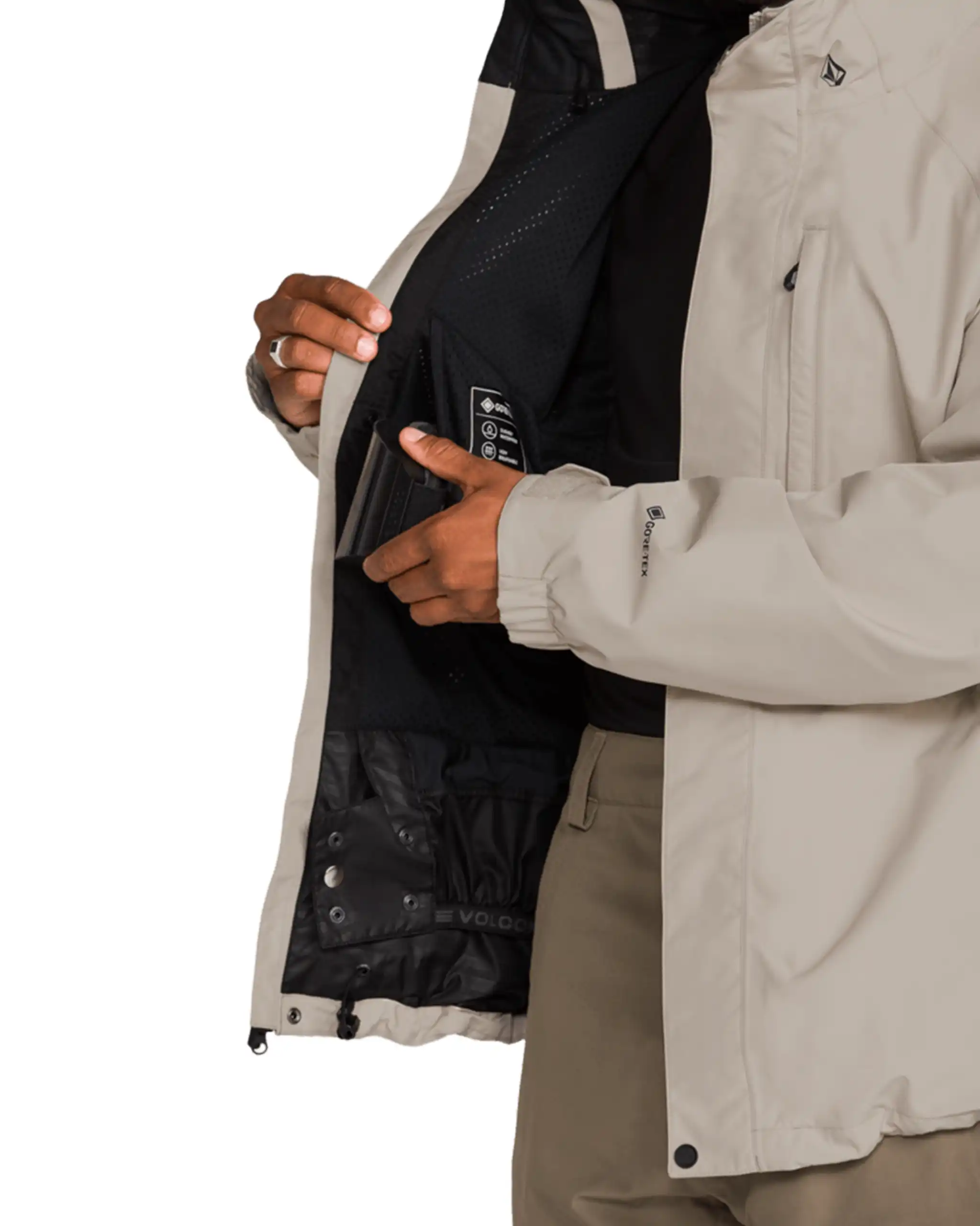 Dua Gore-Tex Winter Jacket - Khaki - Image 10