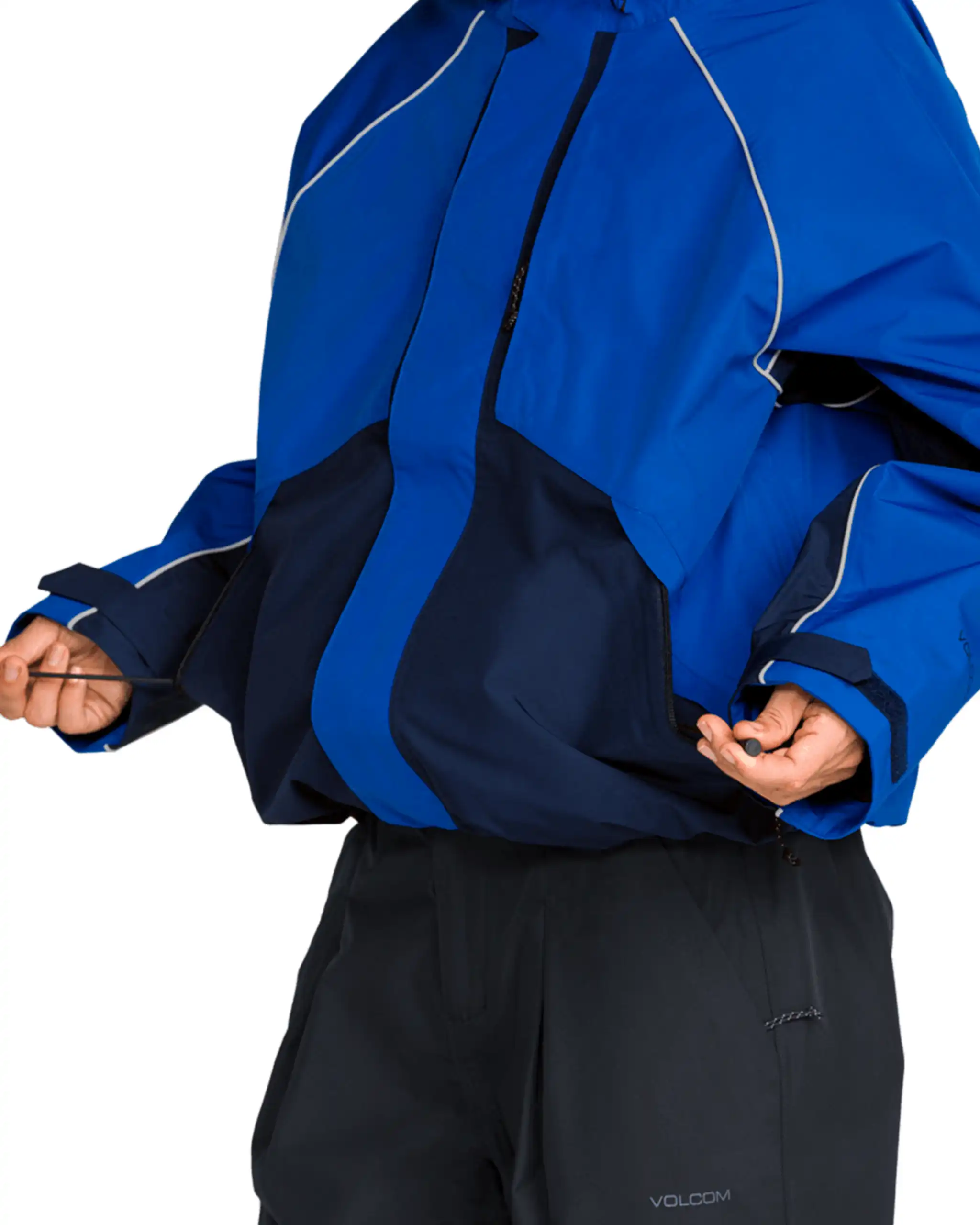 Yourfav Baggy Gore-Tex Winter Jacket - Bright Blue - Image 10