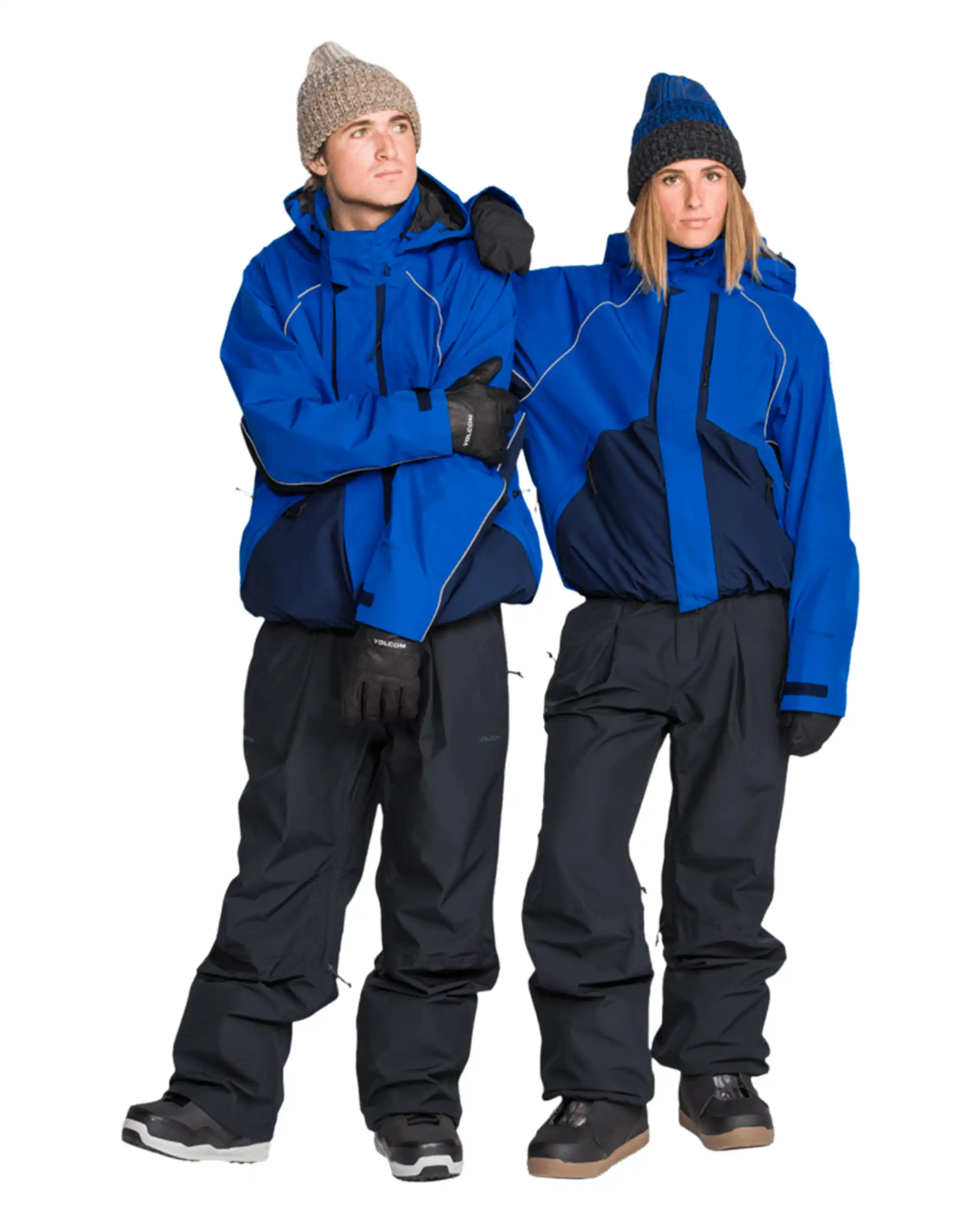 Yourfav Baggy Gore-Tex Winter Jacket - Bright Blue - Image 2