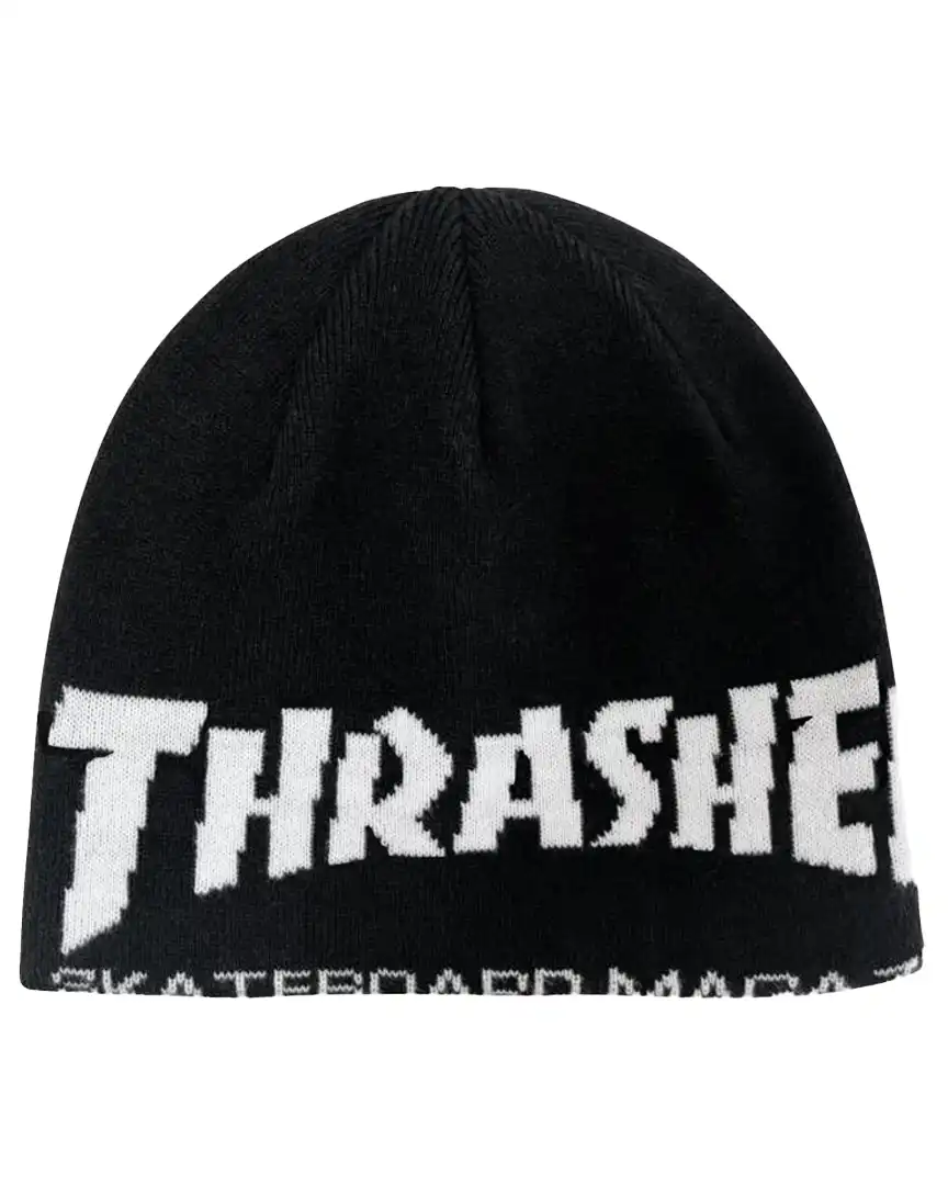 Skate Mag Skully Beanie - Black
