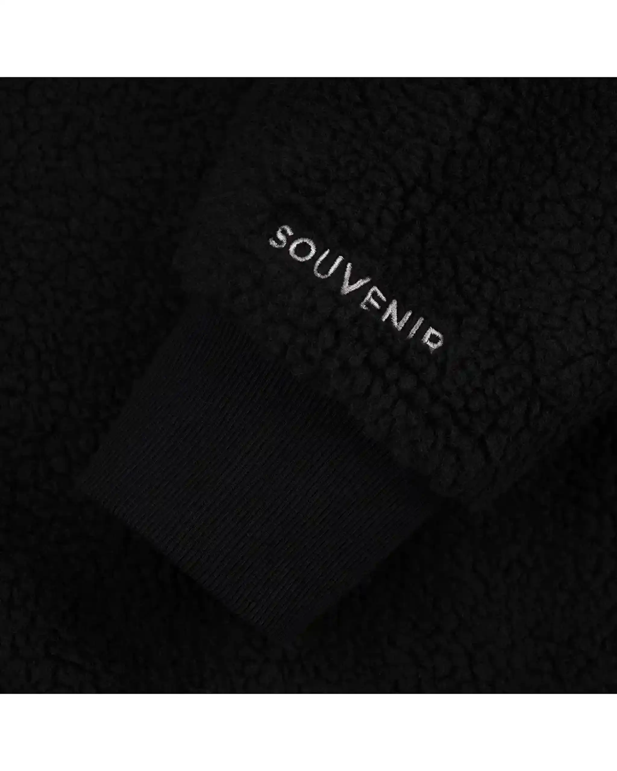Sherpa Crew Sweatshirt - Black - Image 4