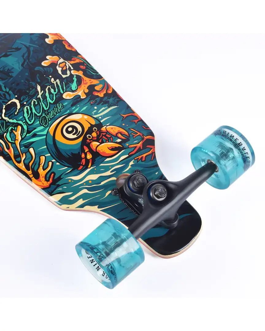 Flipside Fractal Complete Longboard - Image 9