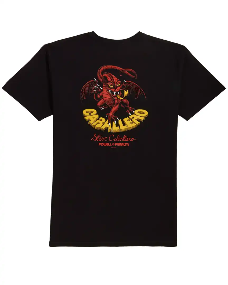 Caballero Classic Dragon 2 T-Shirt - Black