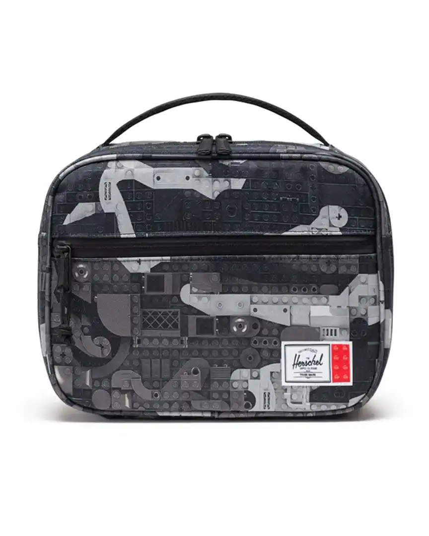 Lego Pop Quiz Lunch Box - Abstract Bricks Black - Image 3